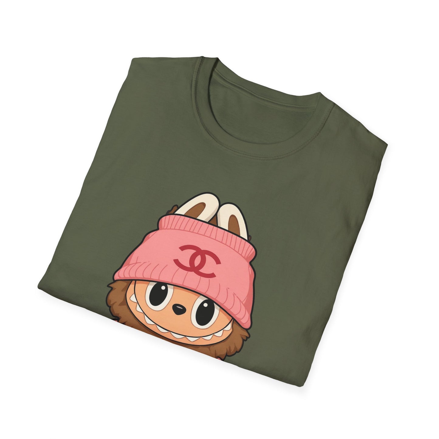T-Shirt Unisex Labubu Softstyle – Outfit Streetwear  Kawaii.