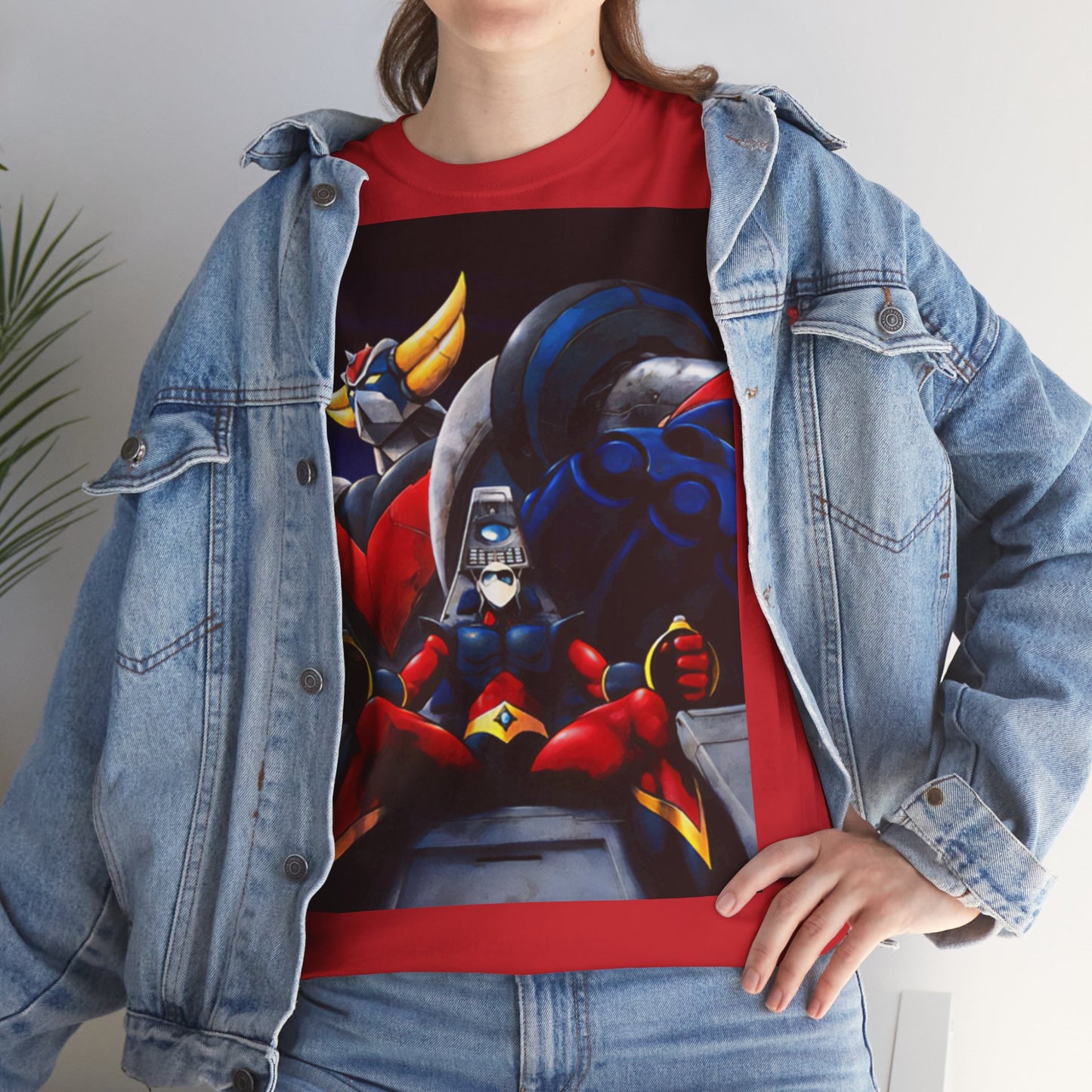 T-Shirt Goldrake UFO Robot e Actarus – Maglia in Cotone 100% Etico, Comfort e Stile Anni ’80