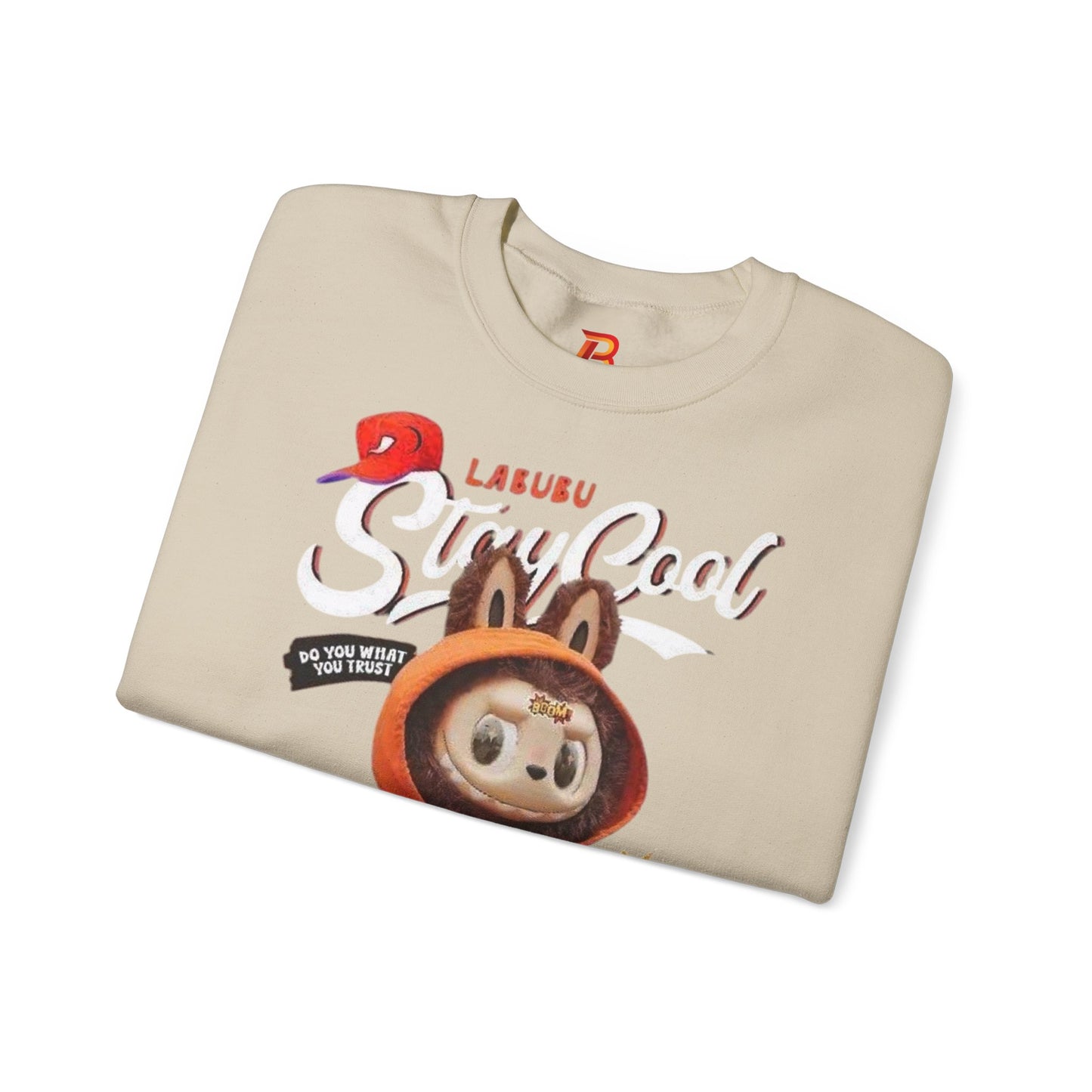 Felpa Unisex Labubu Stay Cool – Sweatshirt _ Streetwear Heavy Blend.