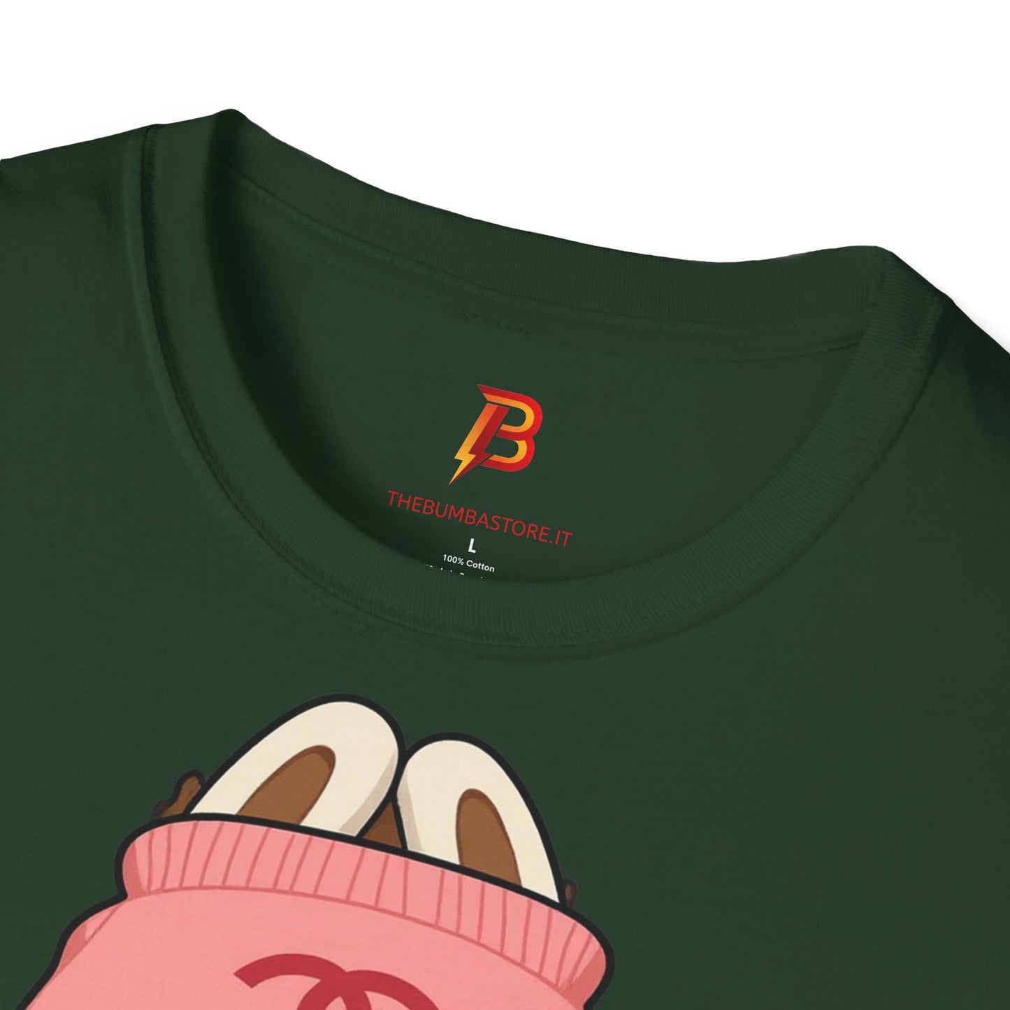 T-Shirt Unisex Labubu Softstyle – Outfit Streetwear  Kawaii.