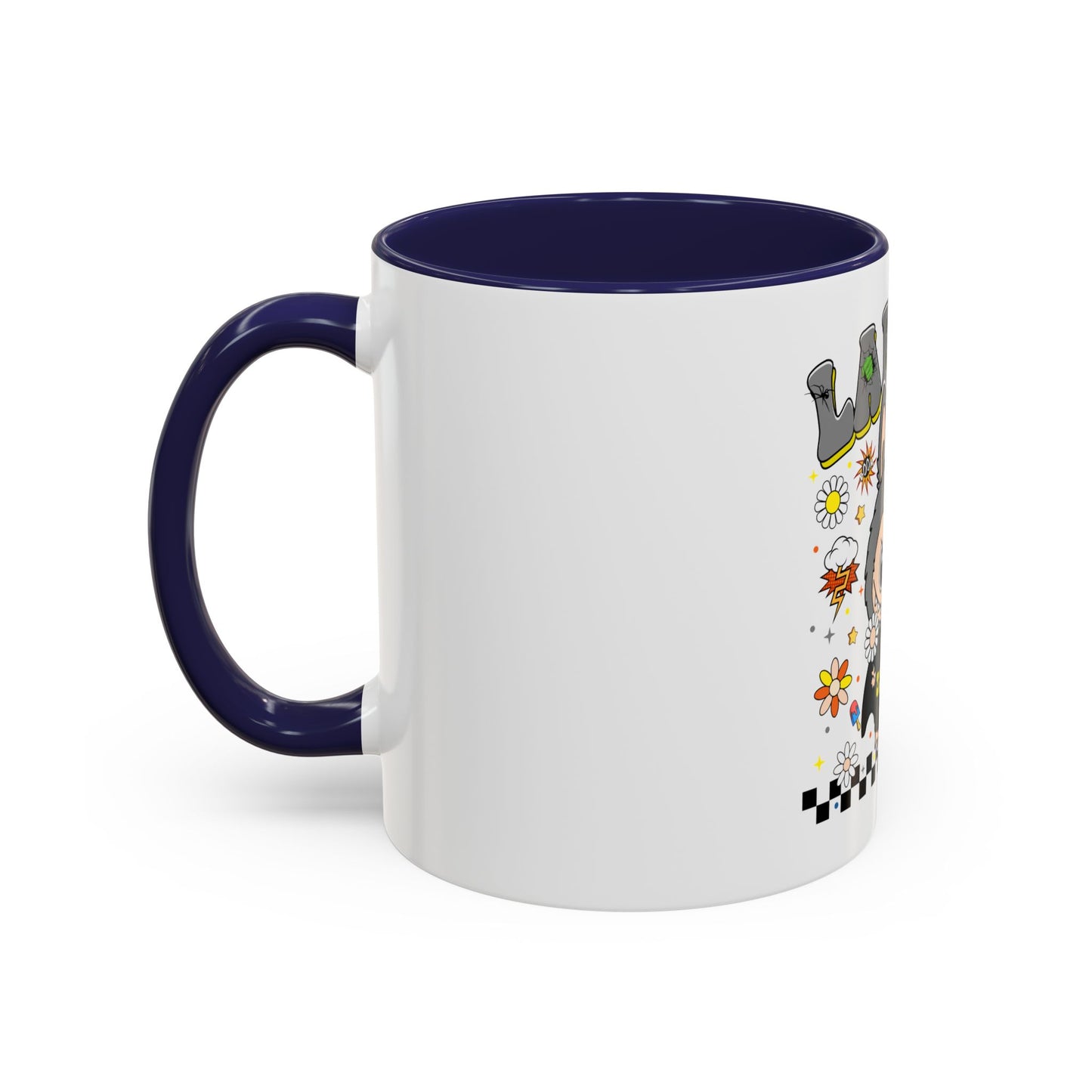 Tazza Labubu Pop Art | Tazza Colorata in Ceramica 315 ml – Collezione Personalizzabile.