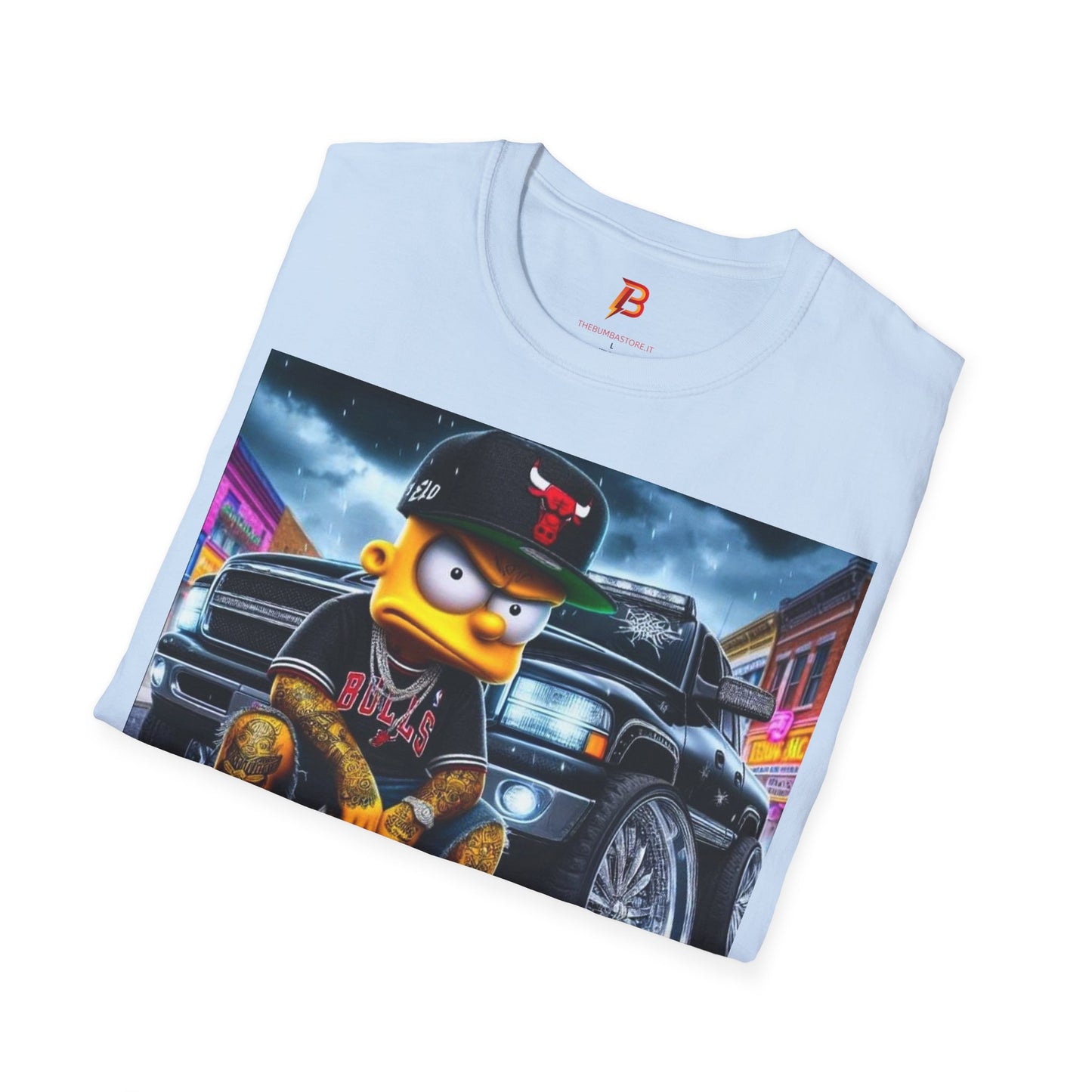 T-Shirt Unisex Bart Simpson Streetwear – Maglietta Urban Hip Hop | Cultura Pop & Moda Anni ’90