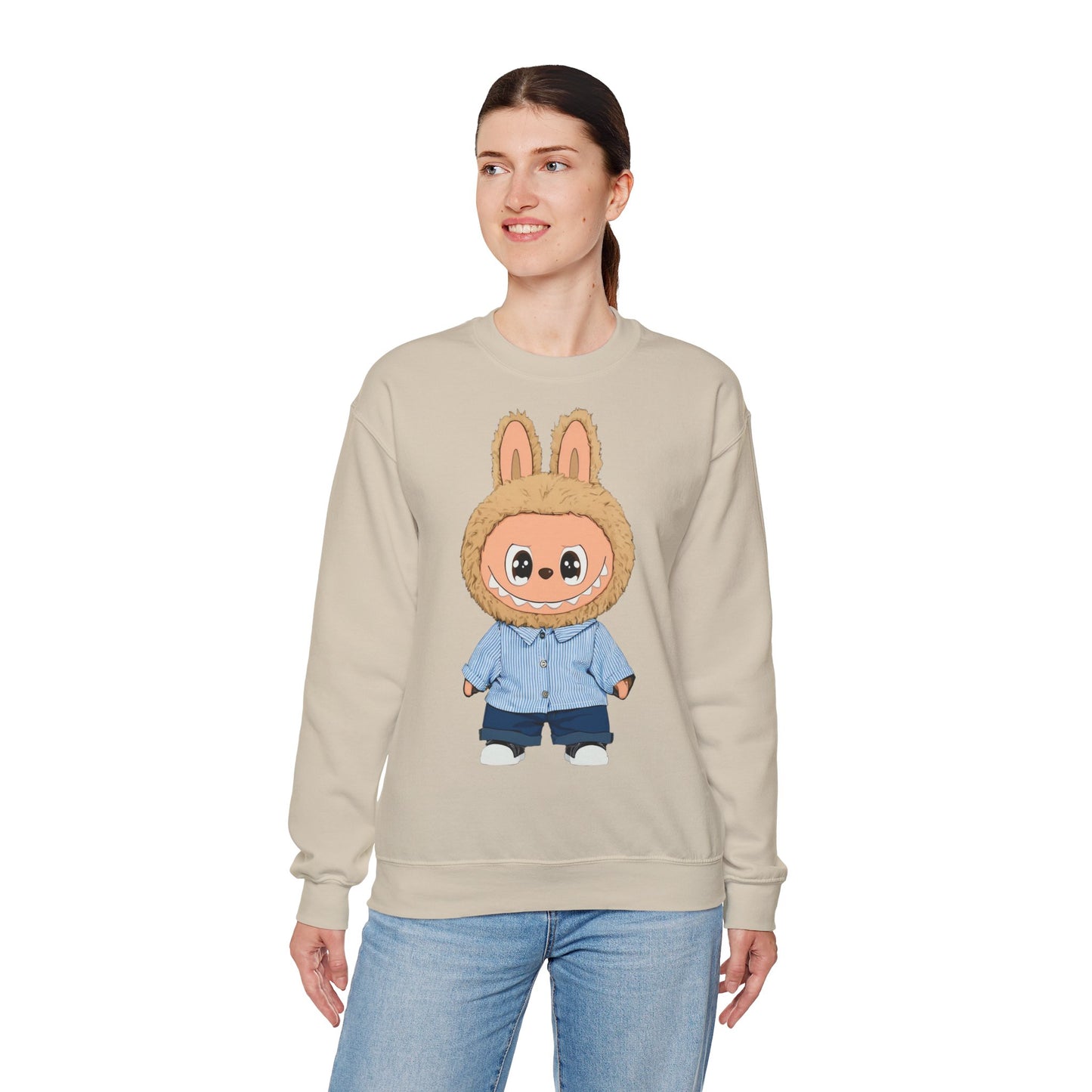 Felpa Unisex Labubu Streetwear – Sweatshirt Casual in Cotone, Comfort e Stile Unico.
