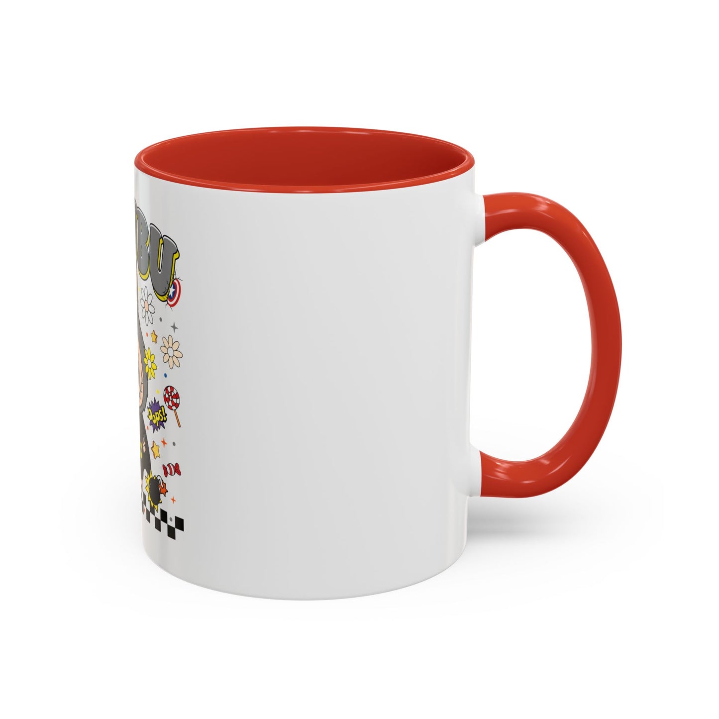 Tazza Labubu Pop Art | Tazza Colorata in Ceramica 315 ml – Collezione Personalizzabile.