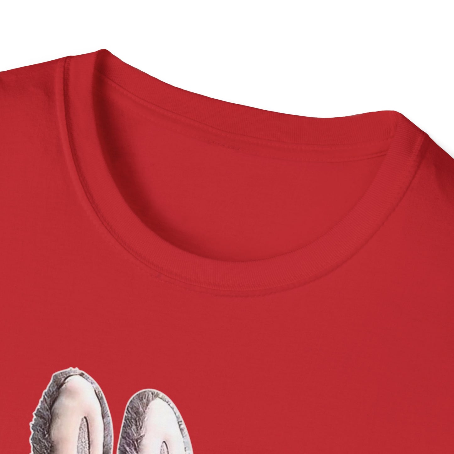 T-Shirt Unisex Labubu Softstyle Arancione – Design Streetwear con Skateboard.