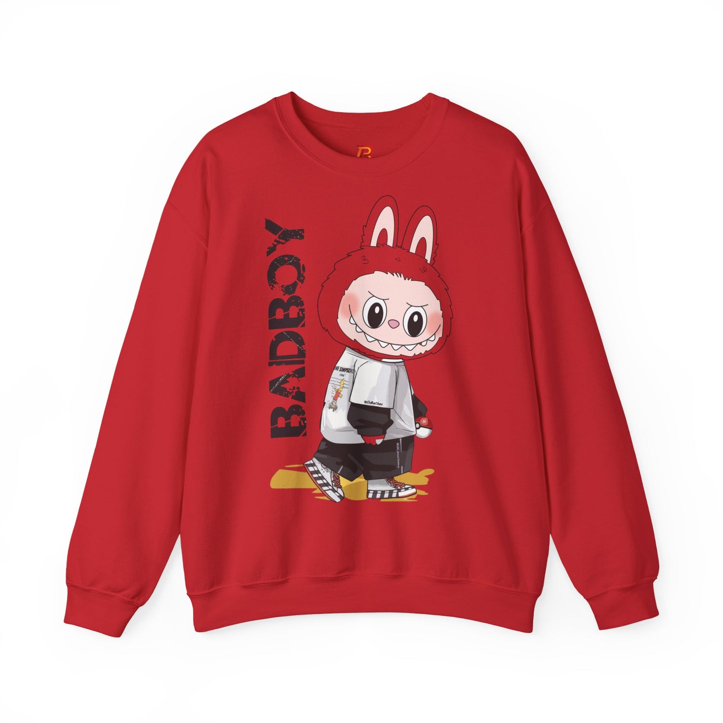 Felpa Unisex Labubu BADBOY – Streetwear Casual Heavy Blend.