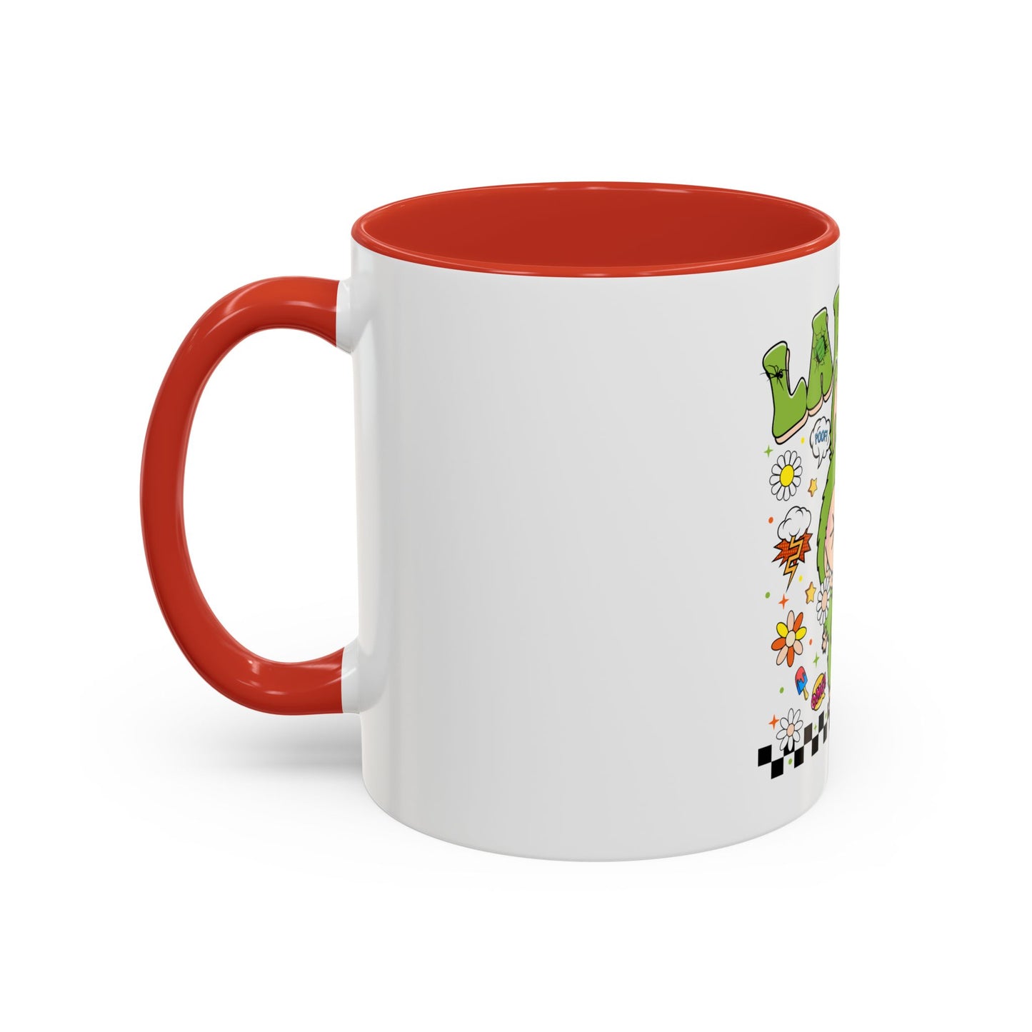 Tazza Labubu Pop Art | Tazza Colorata in Ceramica 315 ml – Collezione Personalizzabile.