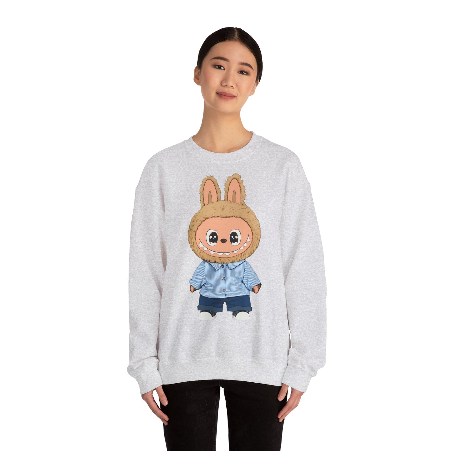 Felpa Unisex Labubu Streetwear – Sweatshirt Casual in Cotone, Comfort e Stile Unico.