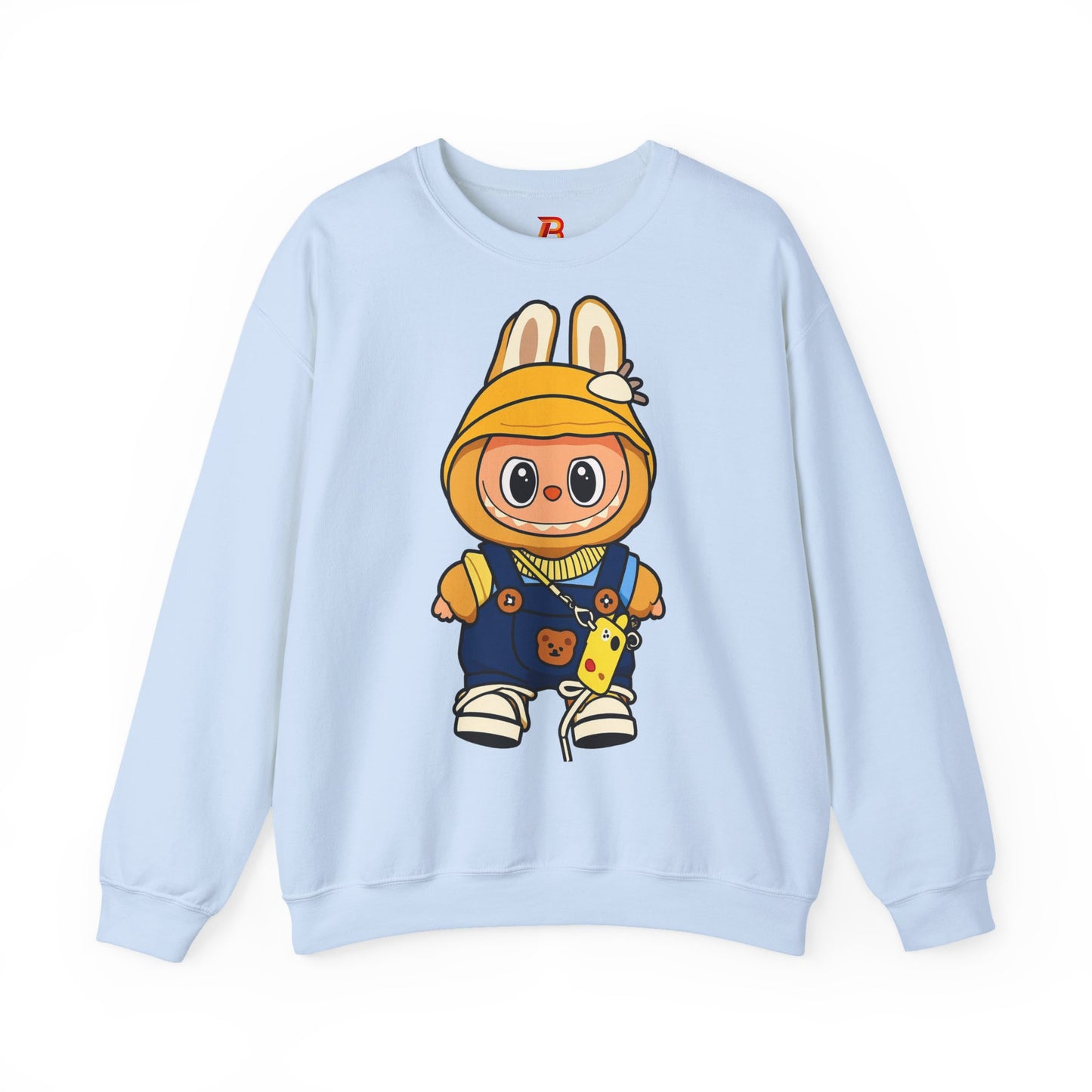 Felpa Unisex Labubu Hoodie Style – Sweatshirt - Streetwear Heavy Blend.