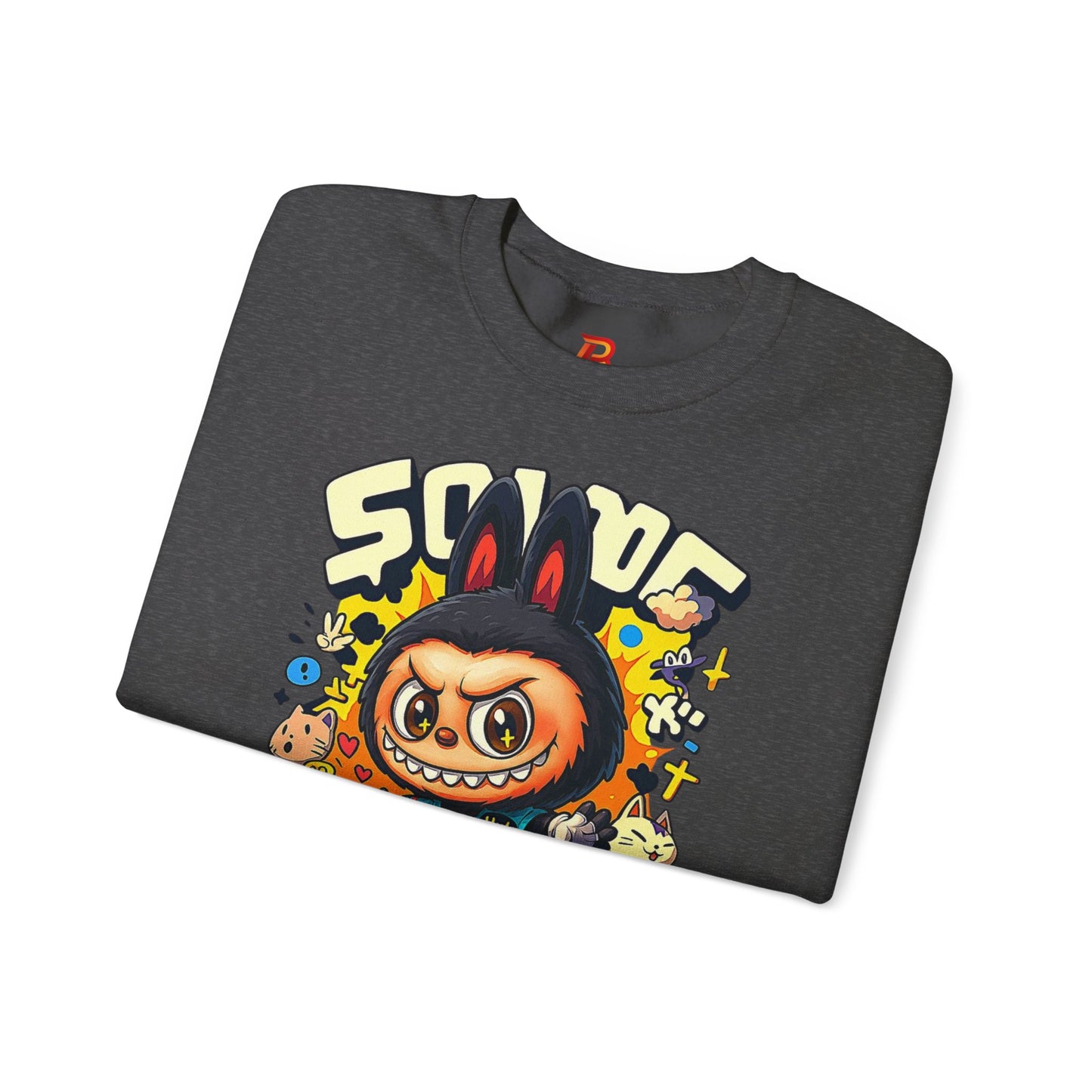 Felpa Unisex Labubu Skateboard – Streetwear Casual, Moda Urban e Comfort.