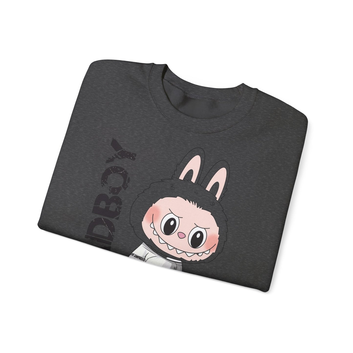Felpa Unisex Labubu BADBOY – Streetwear Casual Heavy Blend.