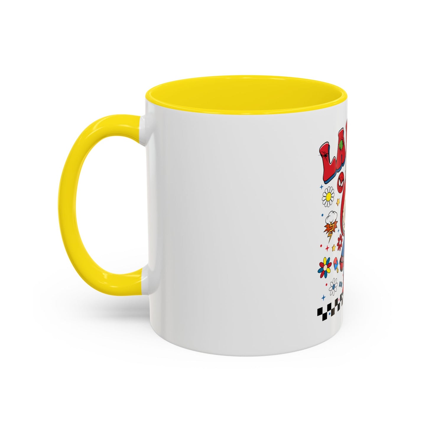 Tazza Labubu Pop Art | Tazza Colorata in Ceramica 315 ml – Collezione Personalizzabile.