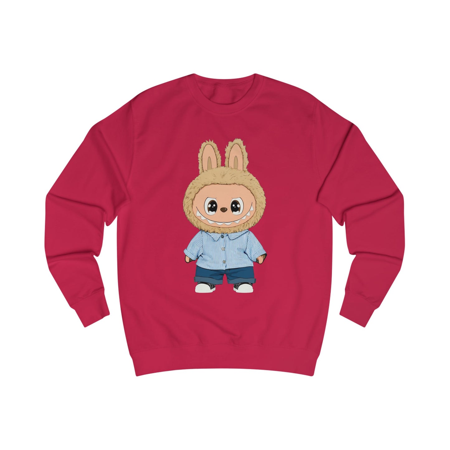 Felpa Unisex Labubu Streetwear – Sweatshirt Casual in Cotone, Comfort e Stile Unico.