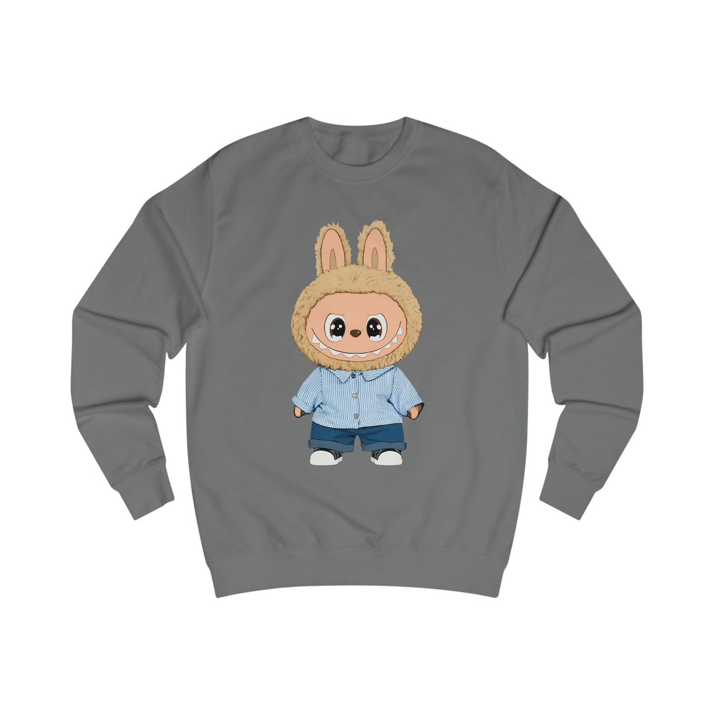Felpa Unisex Labubu Streetwear – Sweatshirt Casual in Cotone, Comfort e Stile Unico.
