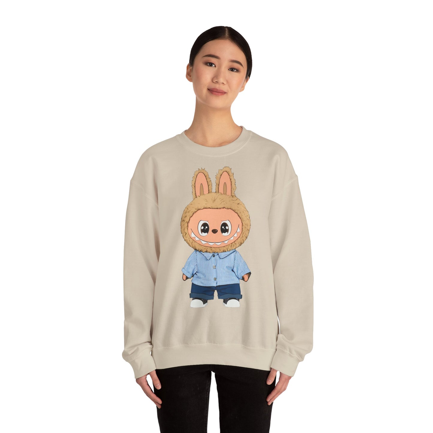 Felpa Unisex Labubu Streetwear – Sweatshirt Casual in Cotone, Comfort e Stile Unico.