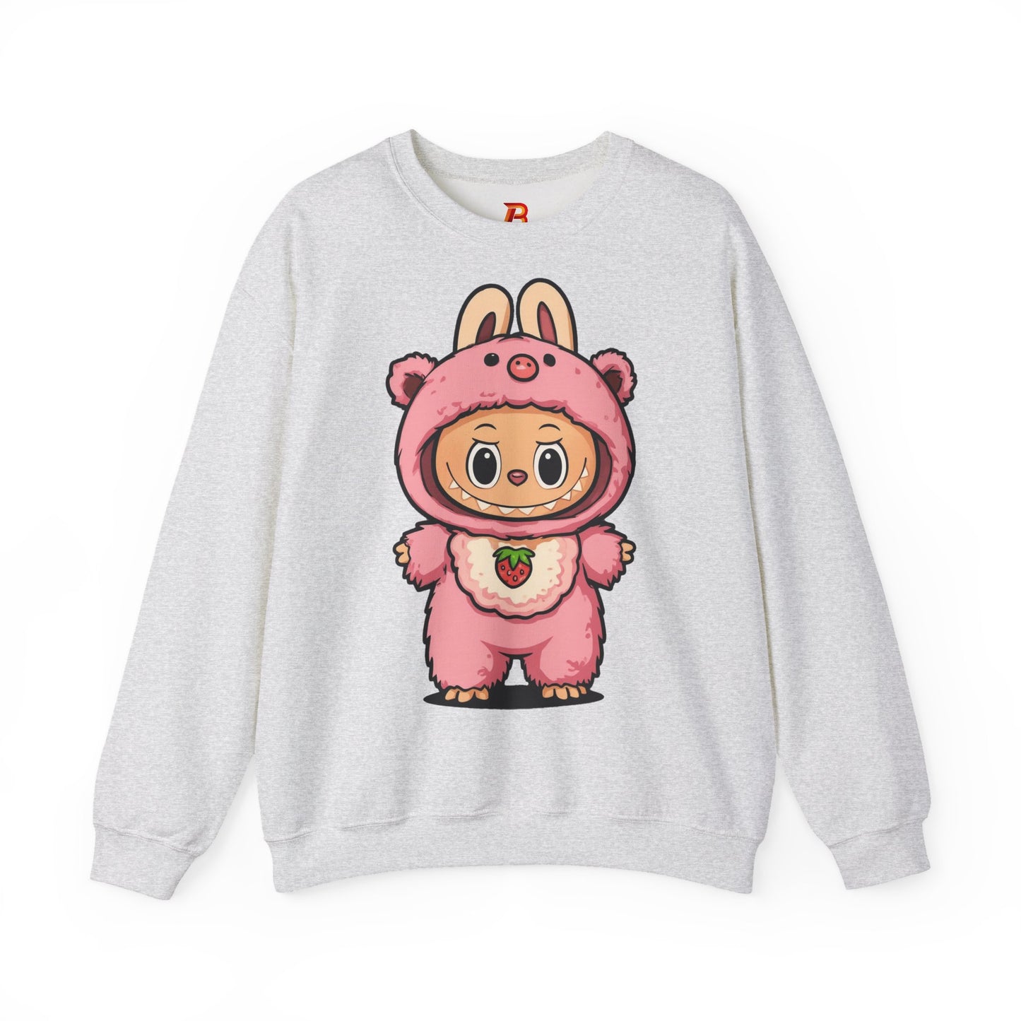 Felpa Unisex Labubu Rosa – Sweatshirt Streetwear Casual, Comfort e Stile Giocoso.