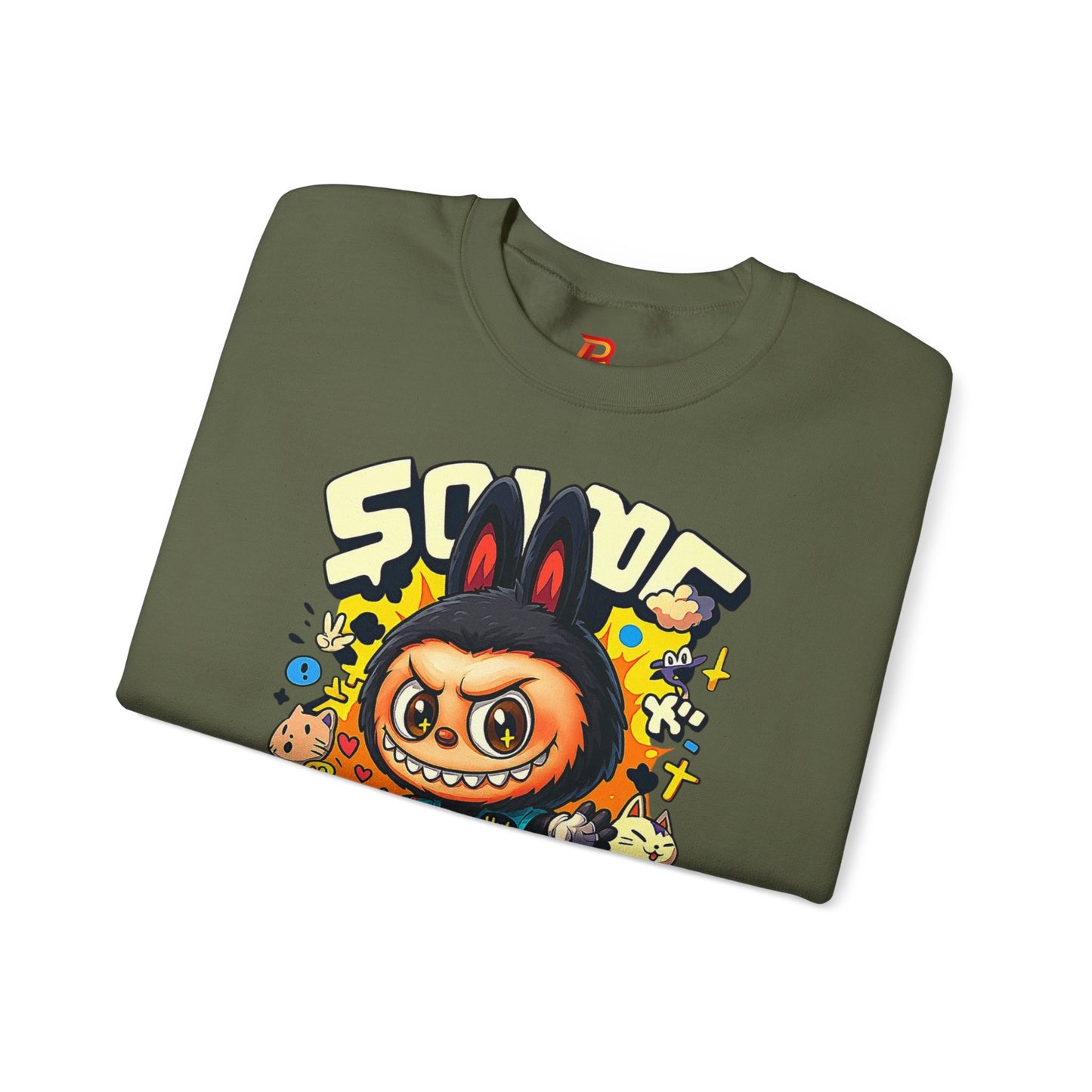 Felpa Unisex Labubu Skateboard – Streetwear Casual, Moda Urban e Comfort.
