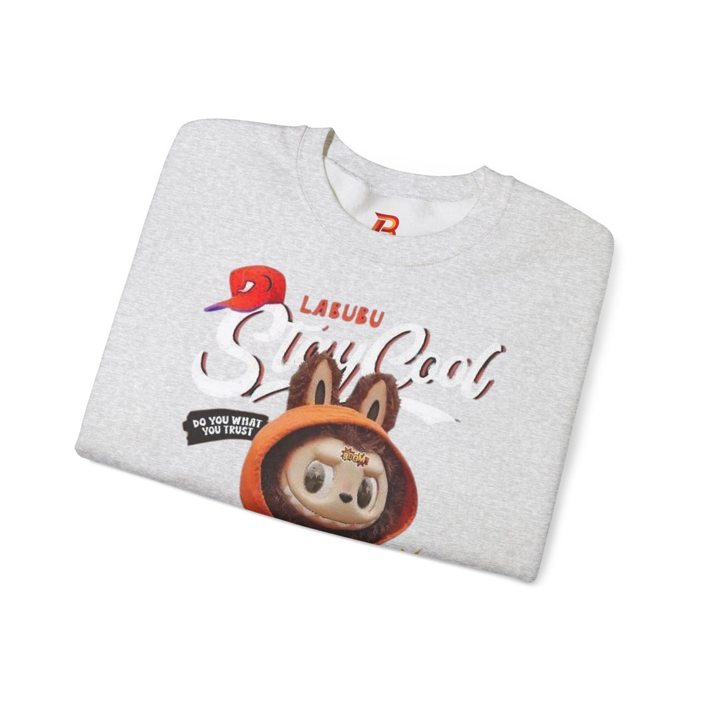 Felpa Unisex Labubu Stay Cool – Sweatshirt _ Streetwear Heavy Blend.