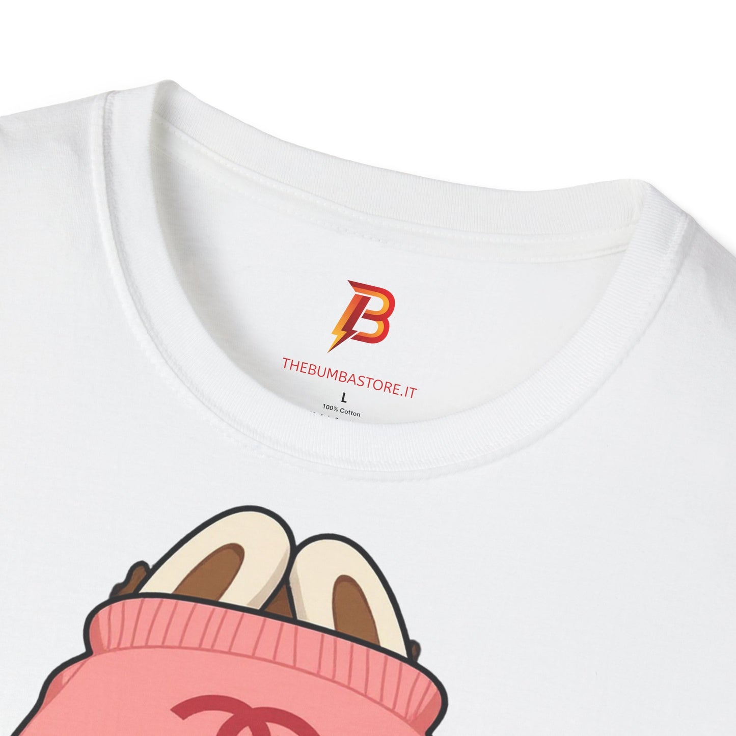 T-Shirt Unisex Labubu Softstyle – Outfit Streetwear  Kawaii.