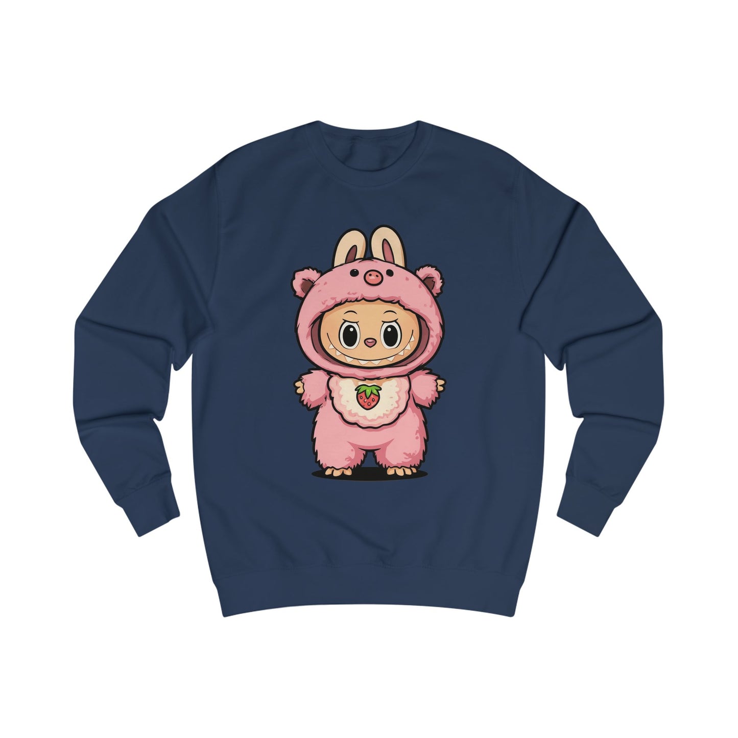 Felpa Unisex Labubu Rosa – Sweatshirt Streetwear Casual, Comfort e Stile Giocoso.