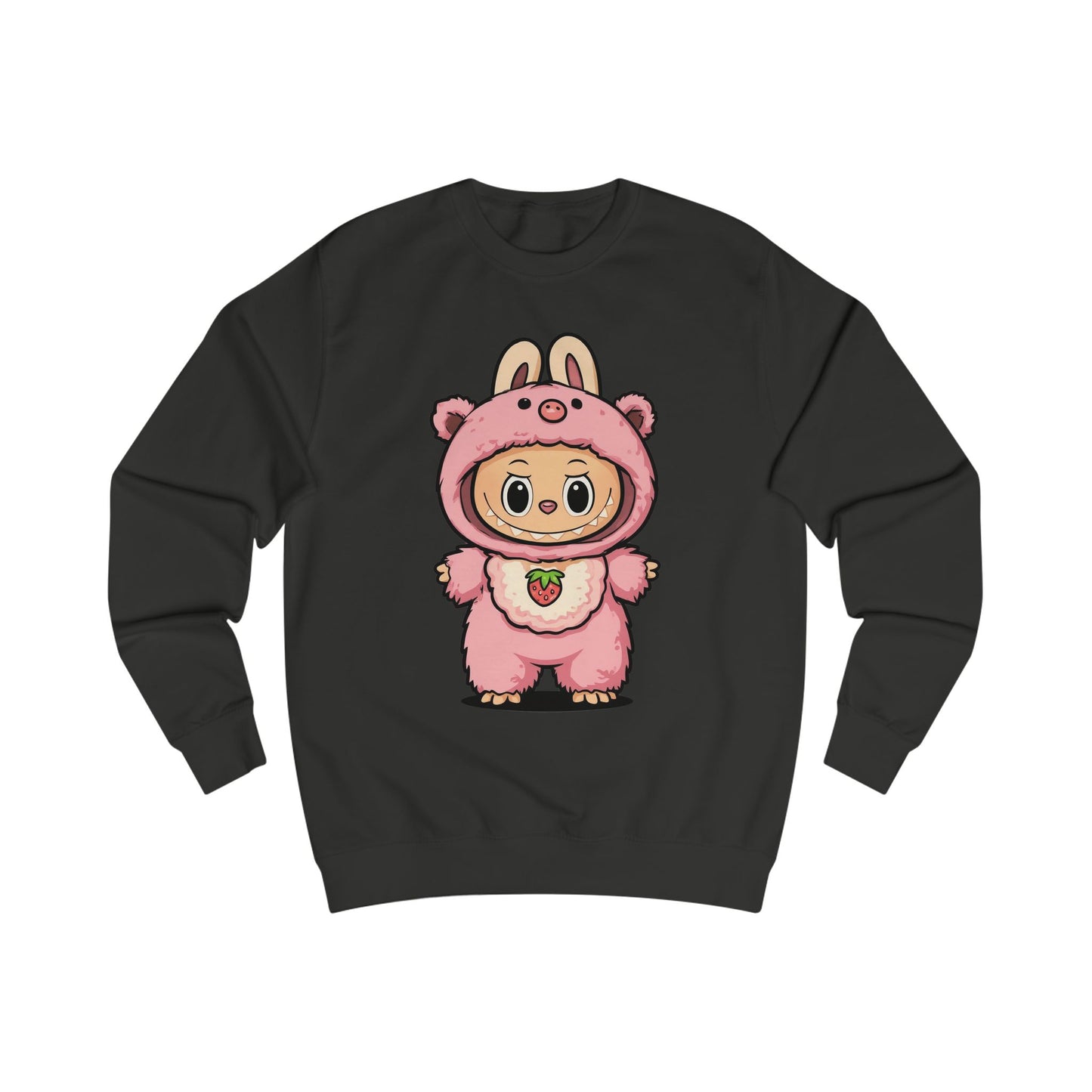 Felpa Unisex Labubu Rosa – Sweatshirt Streetwear Casual, Comfort e Stile Giocoso.