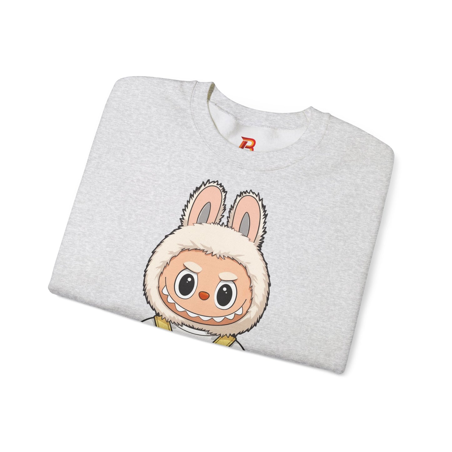 Felpa Unisex Labubu Teddy Overalls – Sweatshirt - Streetwear Heavy Blend™.