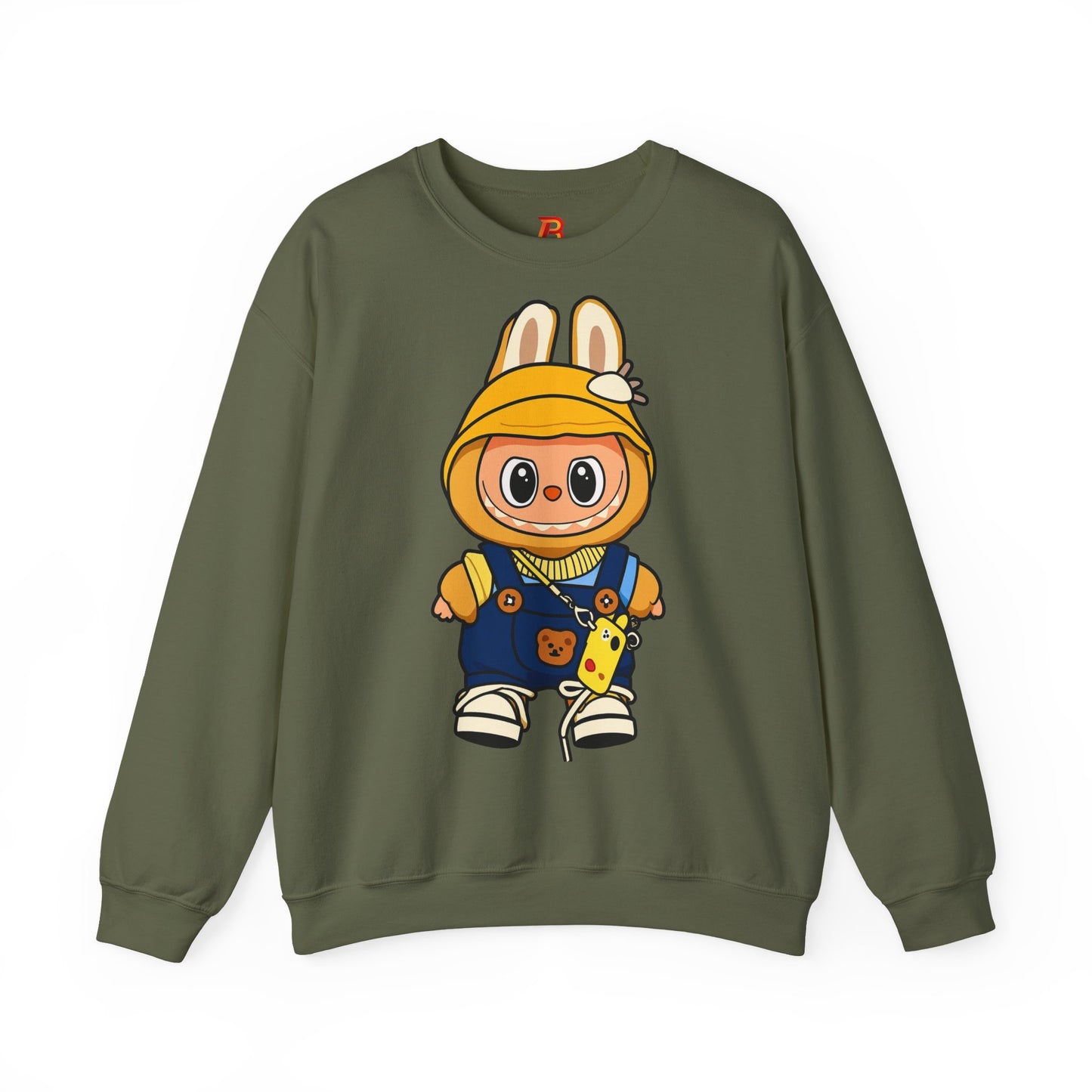 Felpa Unisex Labubu Hoodie Style – Sweatshirt - Streetwear Heavy Blend.