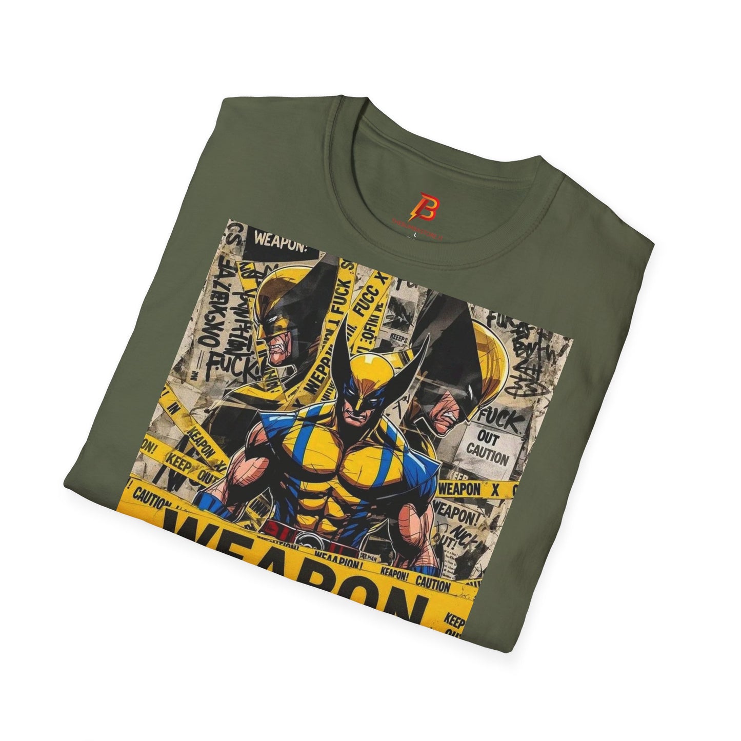T-Shirt Unisex Wolverine – Maglietta Supereroe Marvel | Streetwear in Cotone 100%.