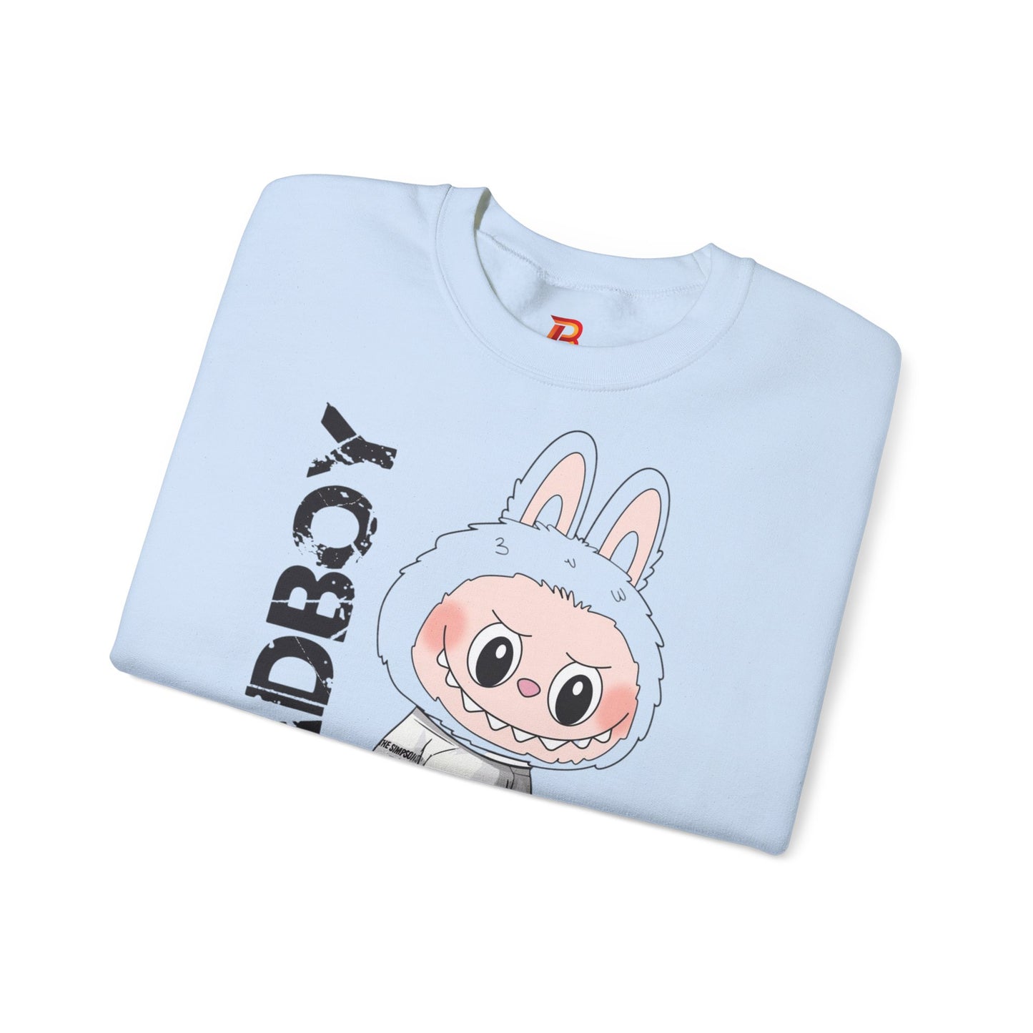 Felpa Unisex Labubu BADBOY – Streetwear Casual Heavy Blend.