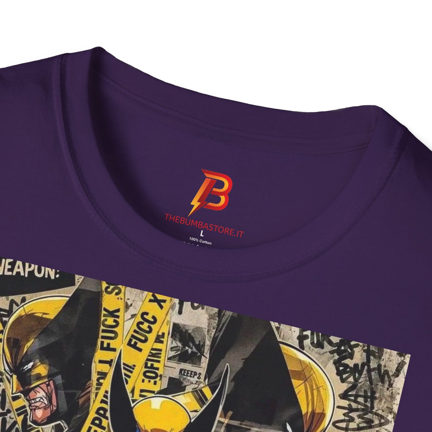 T-Shirt Unisex Wolverine – Maglietta Supereroe Marvel | Streetwear in Cotone 100%.