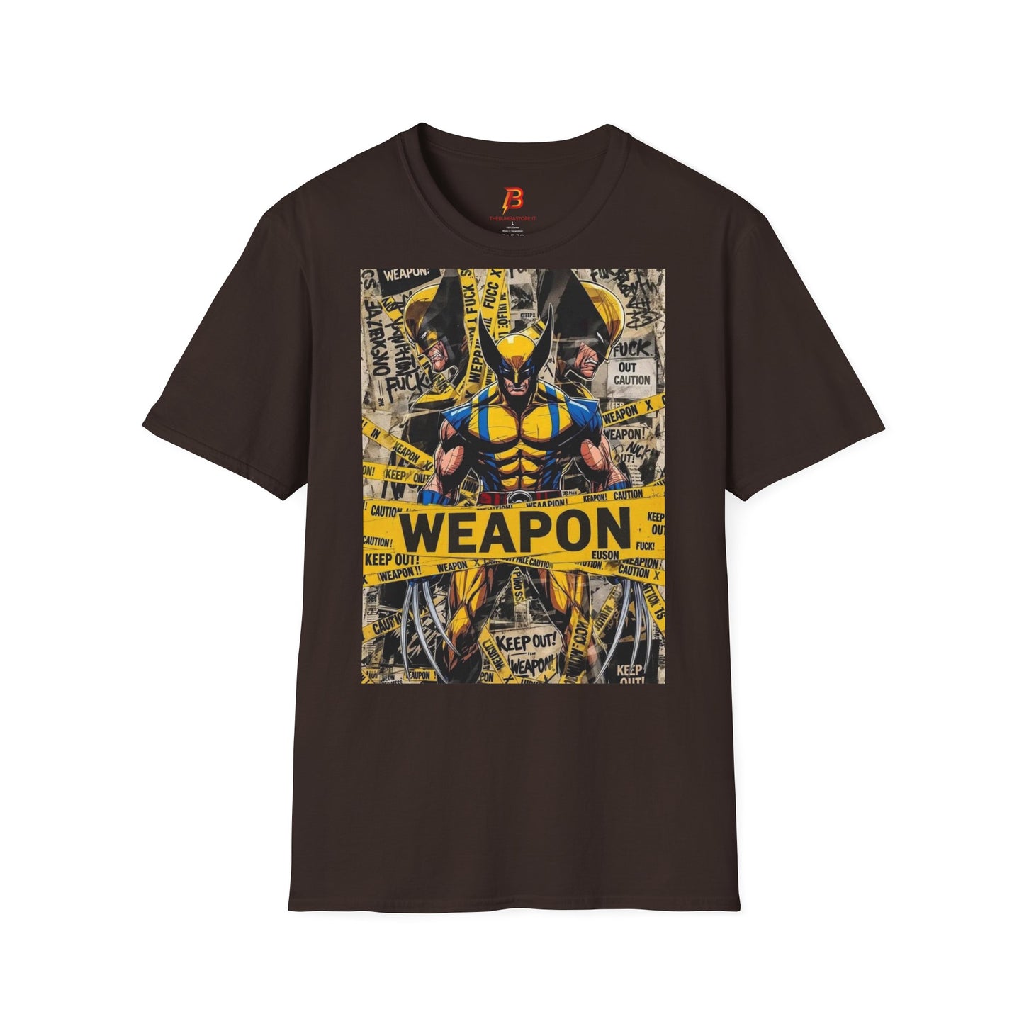 T-Shirt Unisex Wolverine – Maglietta Supereroe Marvel | Streetwear in Cotone 100%.