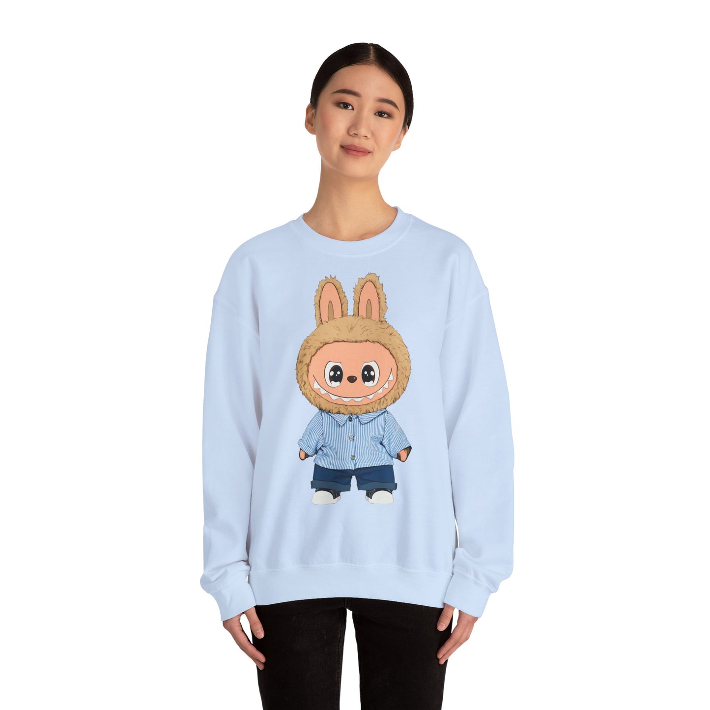 Felpa Unisex Labubu Streetwear – Sweatshirt Casual in Cotone, Comfort e Stile Unico.