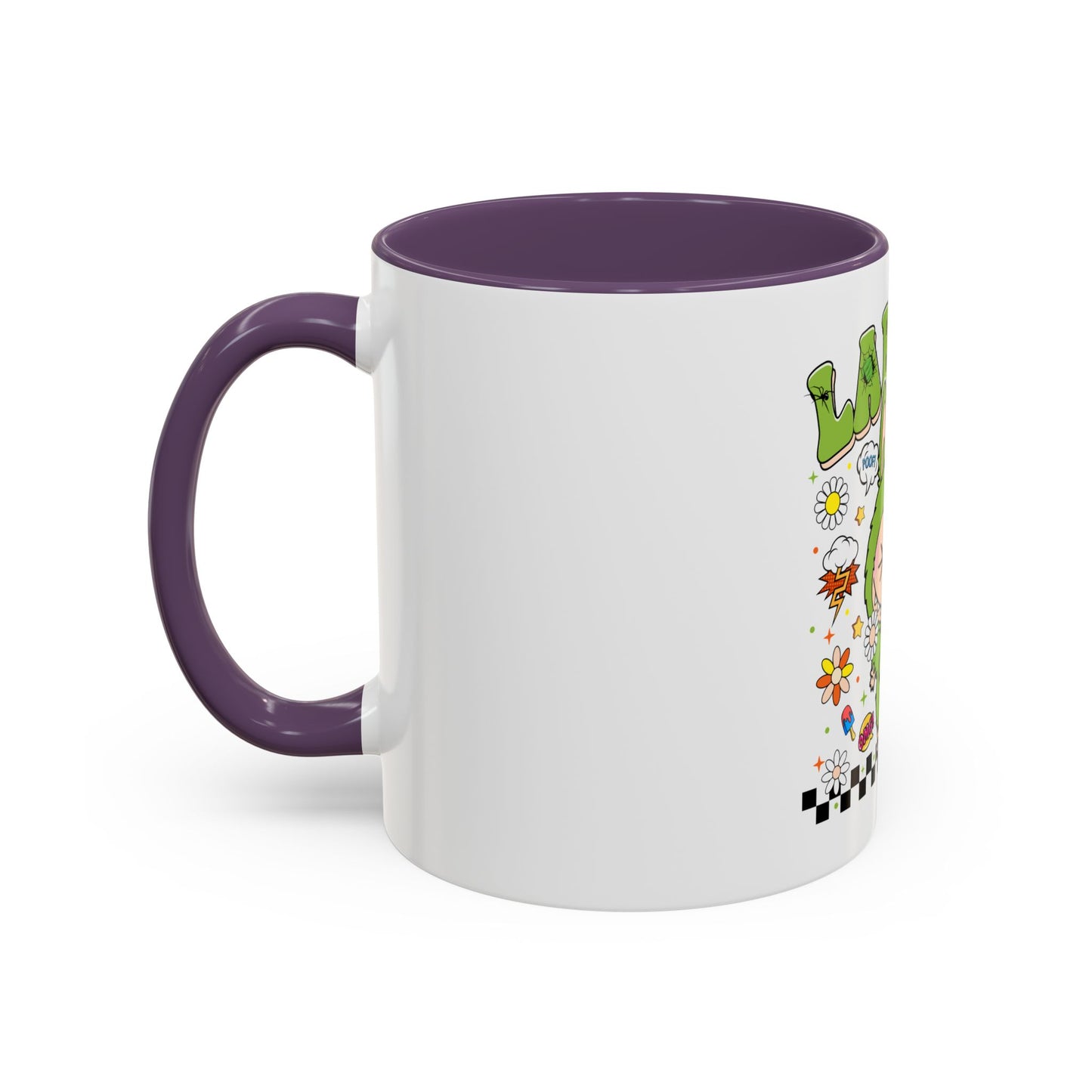 Tazza Labubu Pop Art | Tazza Colorata in Ceramica 315 ml – Collezione Personalizzabile.