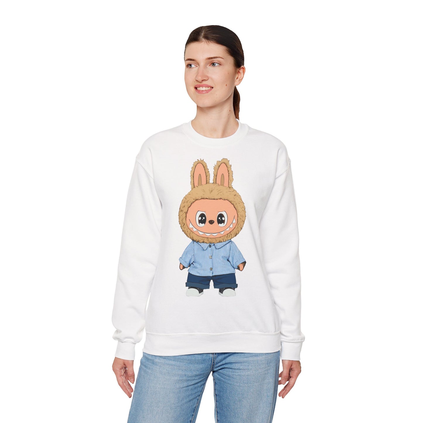 Felpa Unisex Labubu Streetwear – Sweatshirt Casual in Cotone, Comfort e Stile Unico.