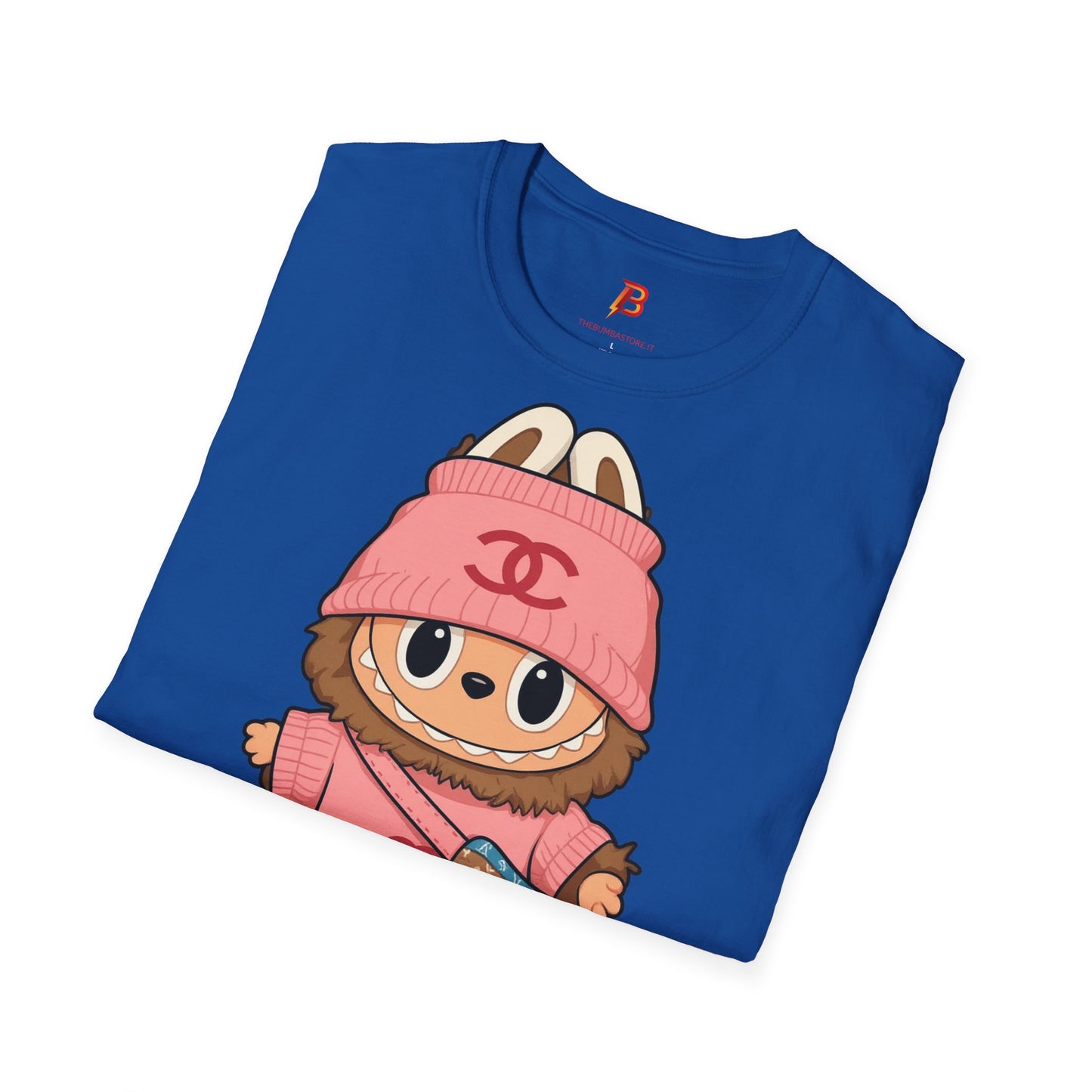 T-Shirt Unisex Labubu Softstyle – Outfit Streetwear  Kawaii.