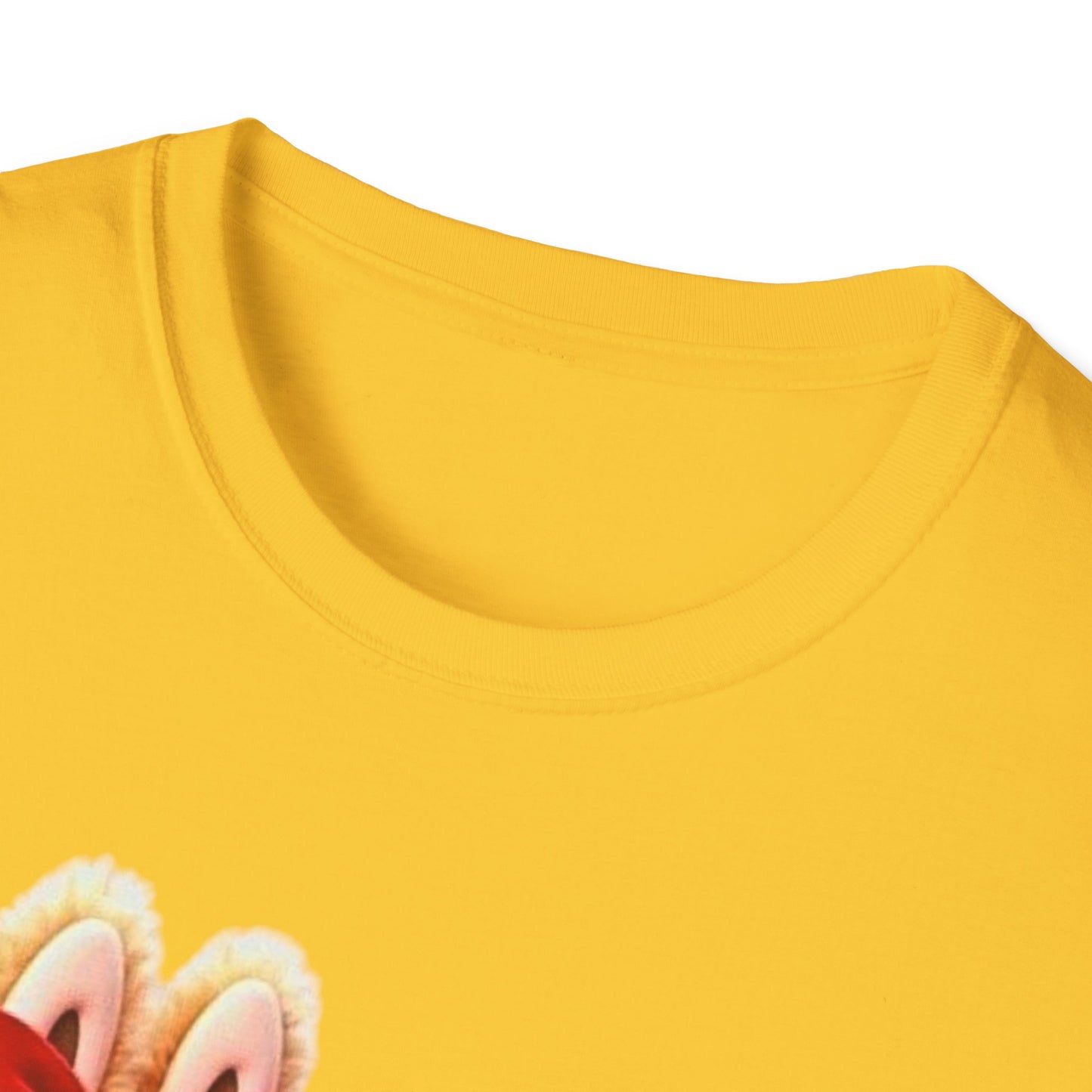T-Shirt Unisex Labubu Softstyle  – Design Kawaii Coppia in Stile Minnie & Mickey.