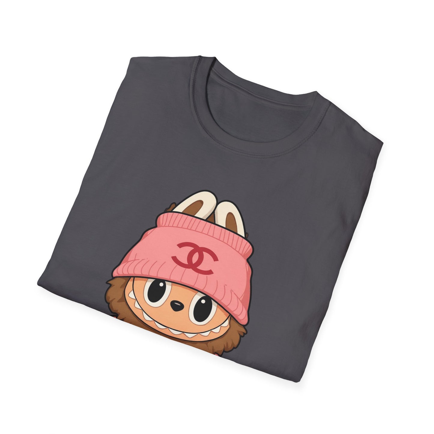 T-Shirt Unisex Labubu Softstyle – Outfit Streetwear  Kawaii.
