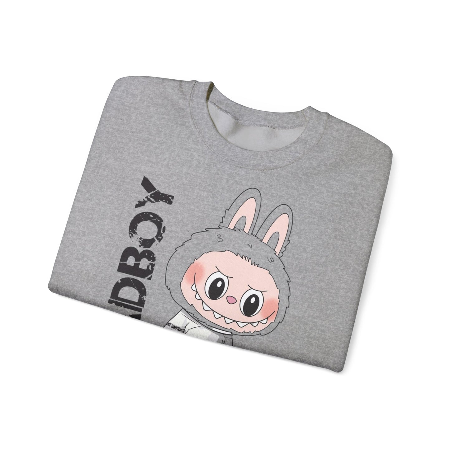 Felpa Unisex Labubu BADBOY – Streetwear Casual Heavy Blend.