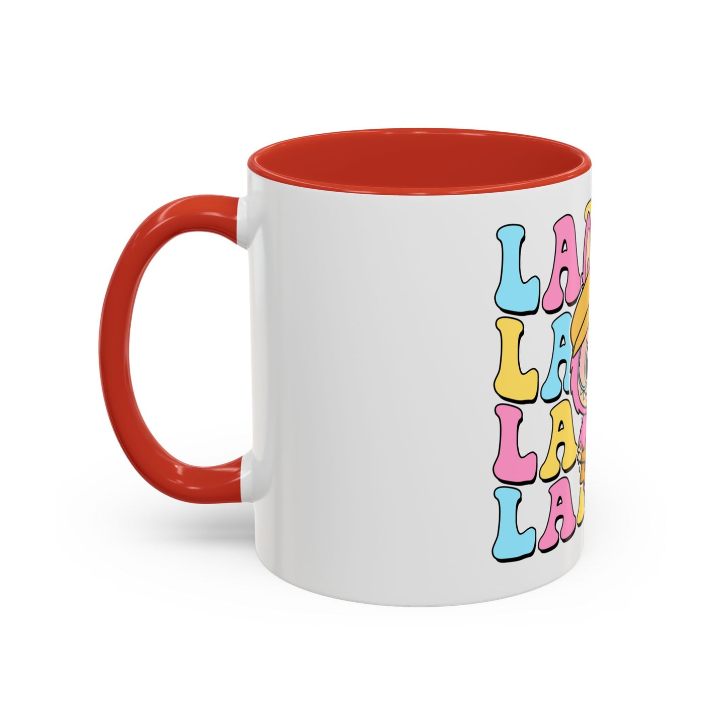 Tazza Labubu Pop Art | Tazza Colorata in Ceramica 315 ml – Collezione Personalizzabile.