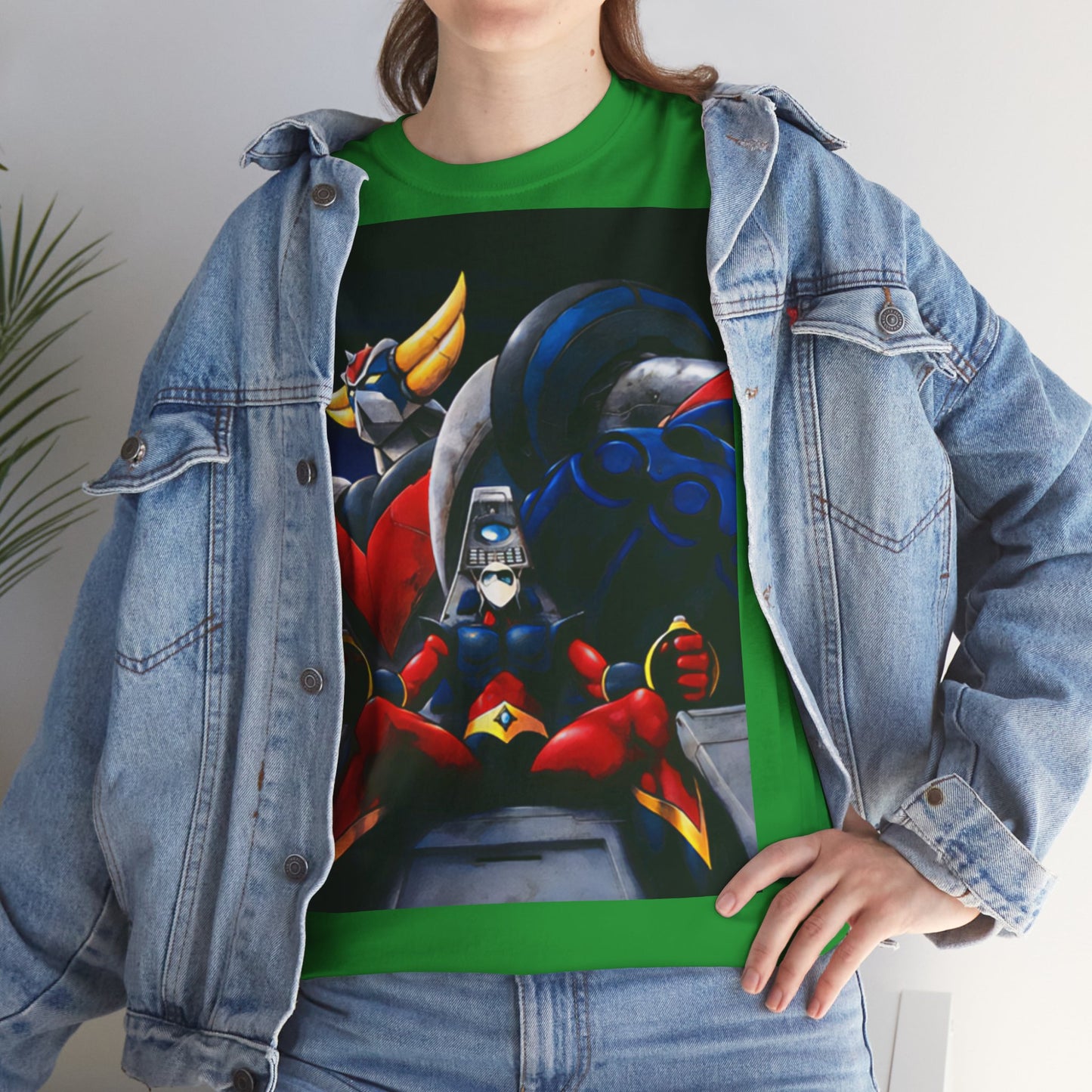T-Shirt Goldrake UFO Robot e Actarus – Maglia in Cotone 100% Etico, Comfort e Stile Anni ’80