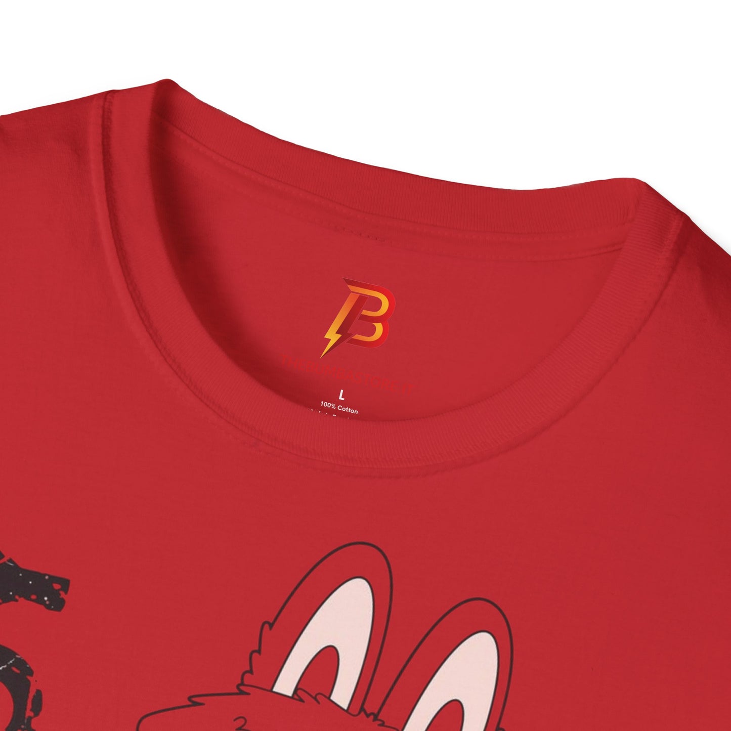 T-Shirt Unisex Labubu Softstyle – Design Streetwear Kawaii “Bad Boy”.