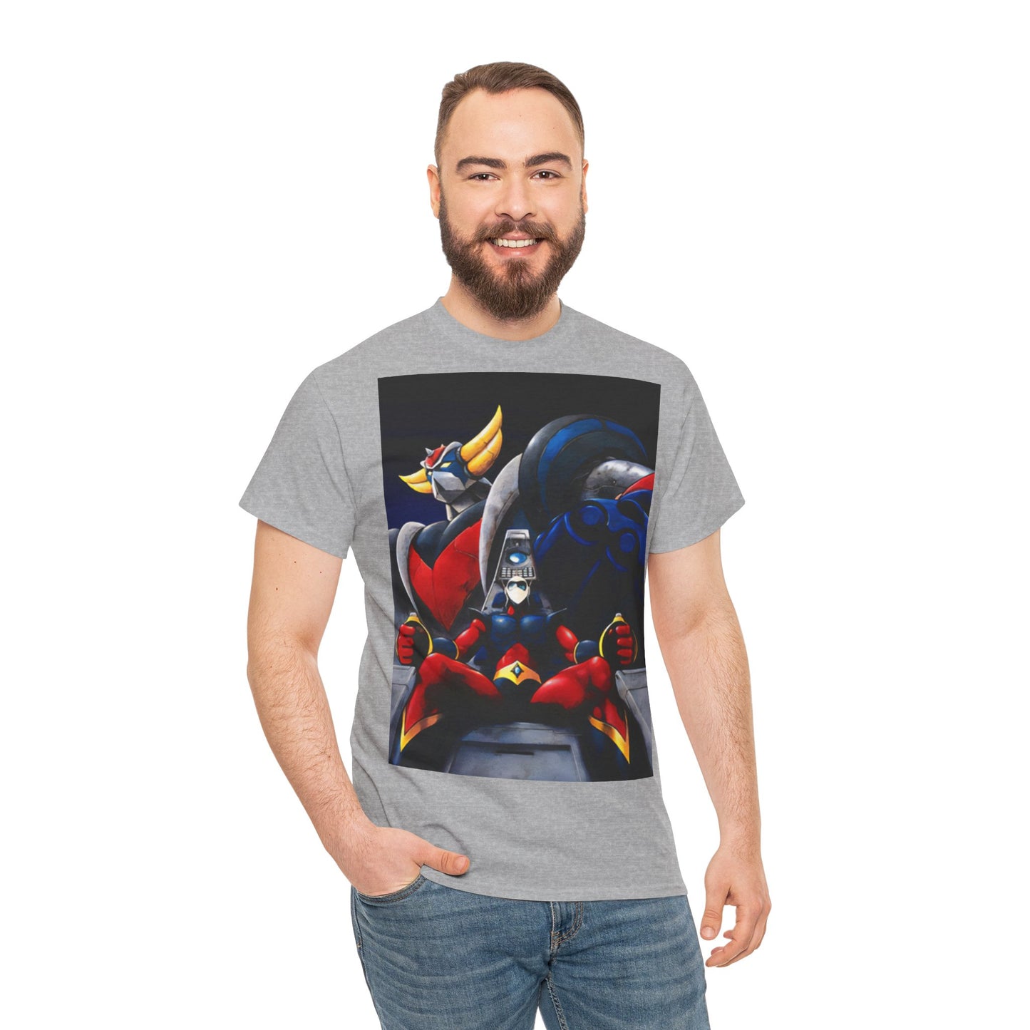 T-Shirt Goldrake UFO Robot e Actarus – Maglia in Cotone 100% Etico, Comfort e Stile Anni ’80