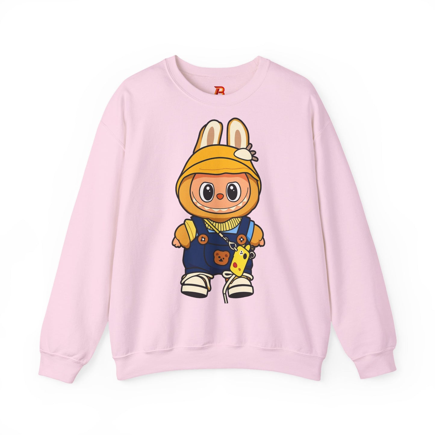 Felpa Unisex Labubu Hoodie Style – Sweatshirt - Streetwear Heavy Blend.