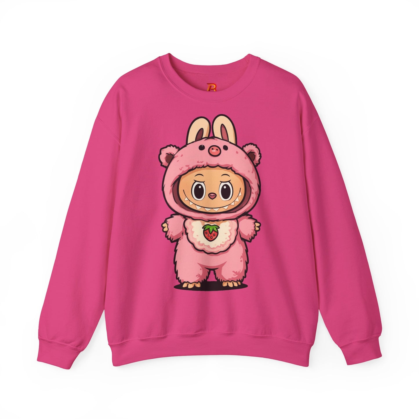 Felpa Unisex Labubu Rosa – Sweatshirt Streetwear Casual, Comfort e Stile Giocoso.