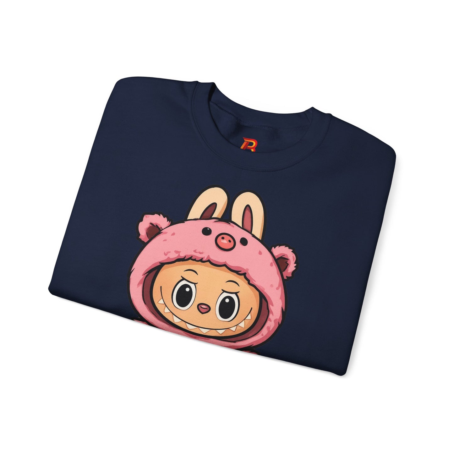 Felpa Unisex Labubu Rosa – Sweatshirt Streetwear Casual, Comfort e Stile Giocoso.