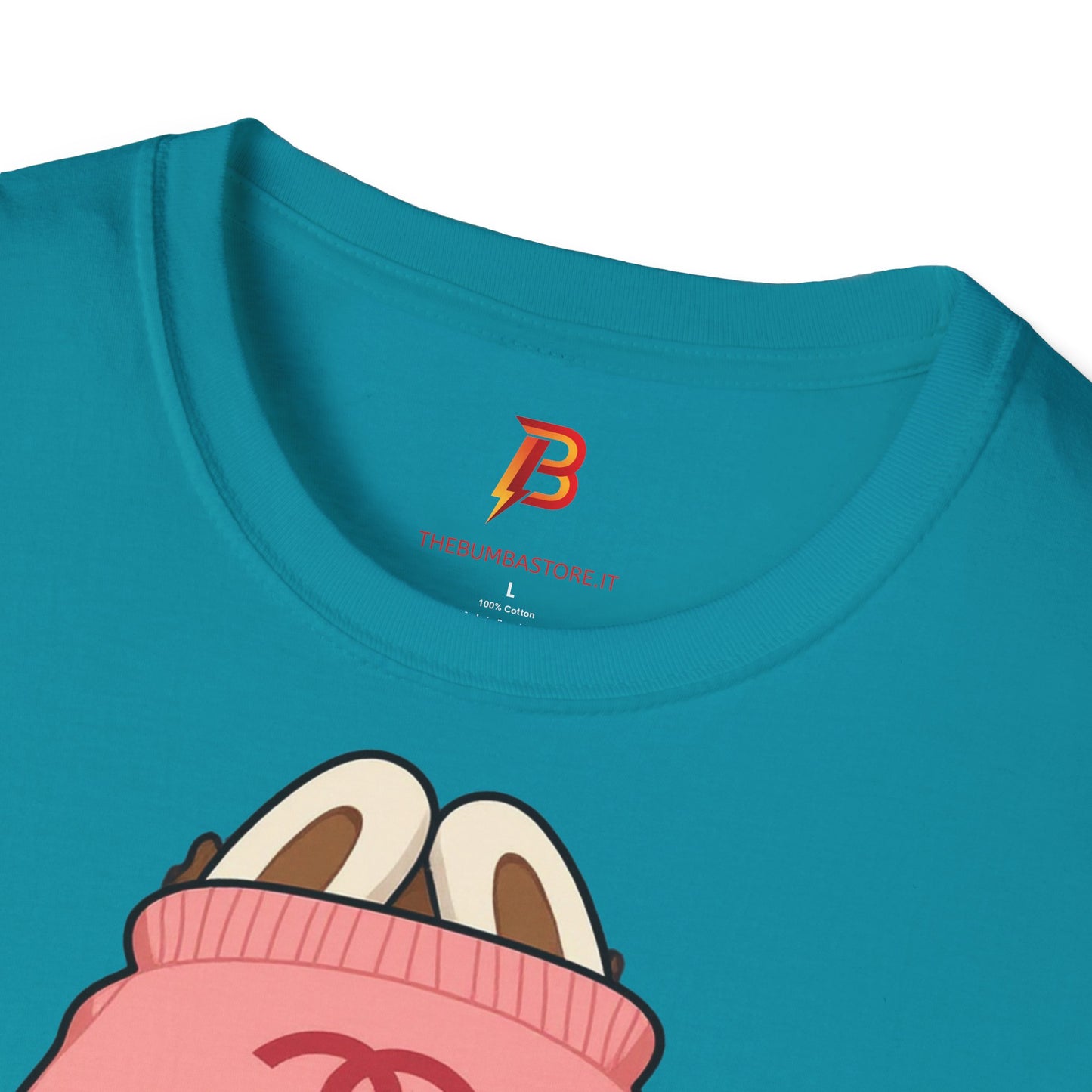 T-Shirt Unisex Labubu Softstyle – Outfit Streetwear  Kawaii.