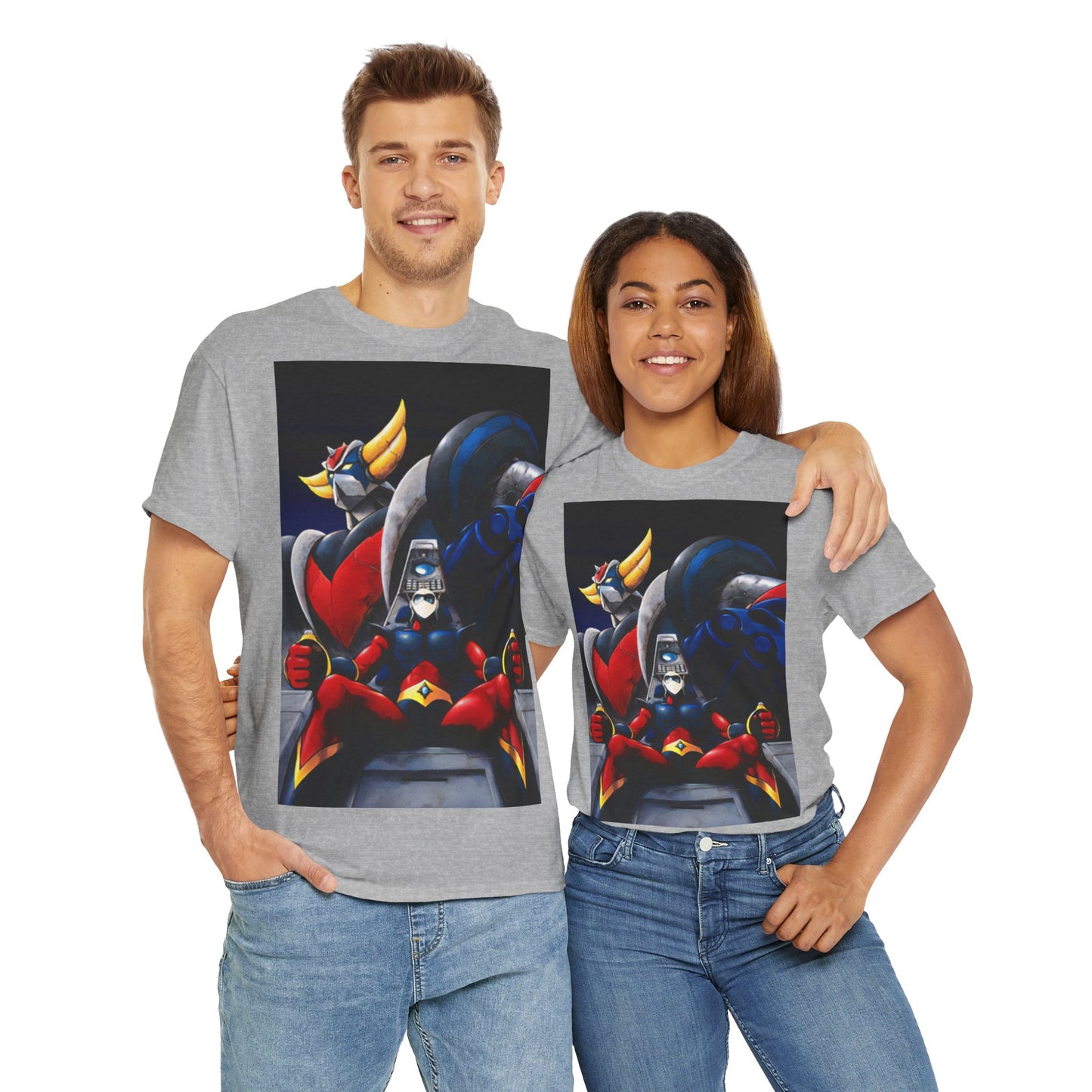 T-Shirt Goldrake UFO Robot e Actarus – Maglia in Cotone 100% Etico, Comfort e Stile Anni ’80