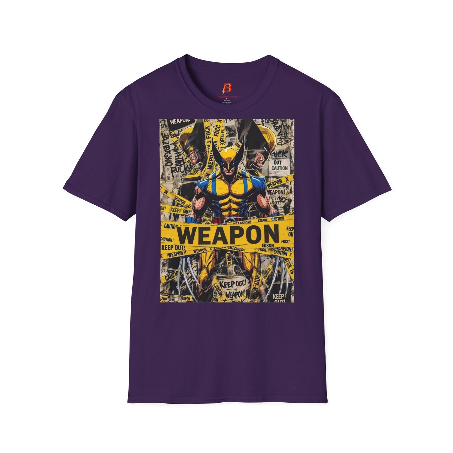 T-Shirt Unisex Wolverine – Maglietta Supereroe Marvel | Streetwear in Cotone 100%.