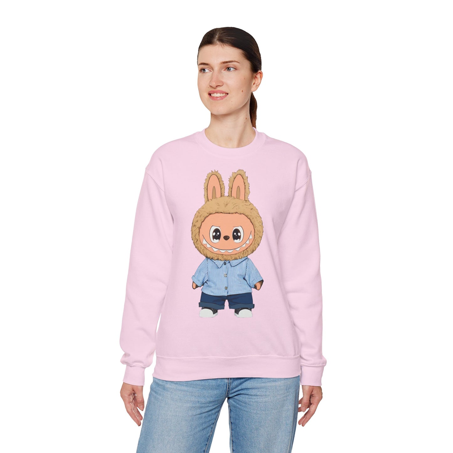 Felpa Unisex Labubu Streetwear – Sweatshirt Casual in Cotone, Comfort e Stile Unico.