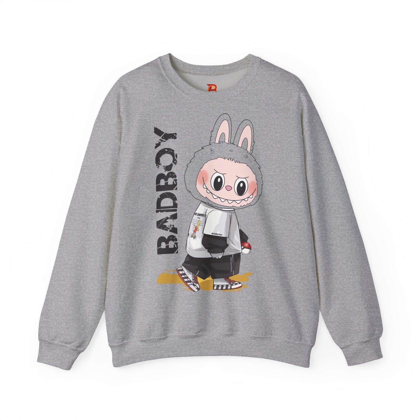 Felpa Unisex Labubu BADBOY – Streetwear Casual Heavy Blend.
